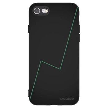 Picasee silikonový černý obal pro Apple iPhone 8 - Consistency