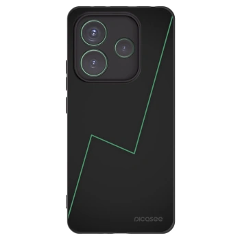 Picasee silikonový černý obal pro Xiaomi Redmi Note 14 5G - Consistency