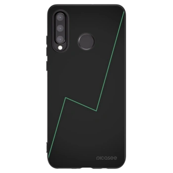 Picasee silikonový černý obal pro Huawei P30 Lite - Consistency