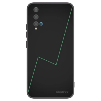 Picasee silikonový černý obal pro Huawei Nova 5T - Consistency