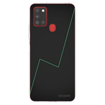 Picasee silikonový průhledný obal pro Samsung Galaxy A21s - Consistency