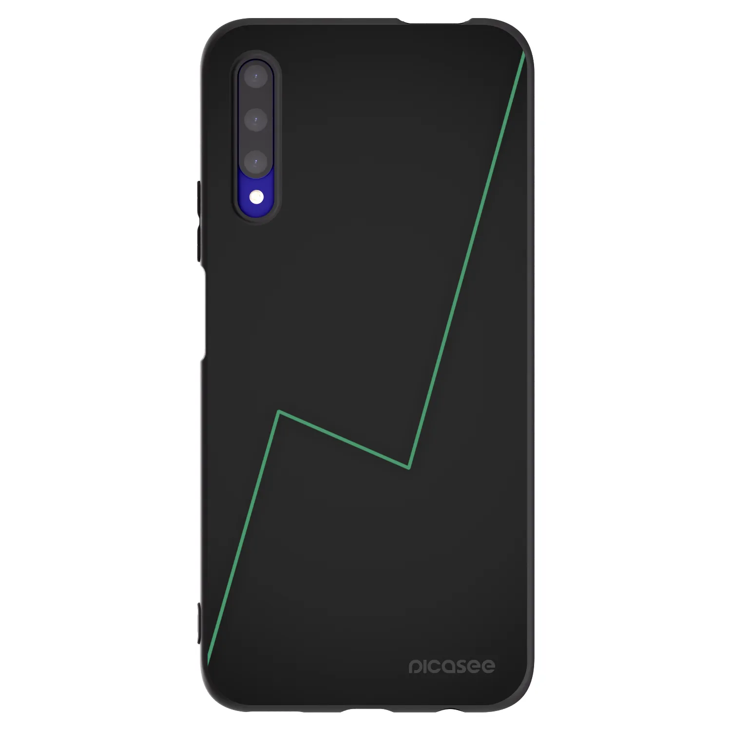 Picasee silikonový černý obal pro Honor 9X Pro - Consistency