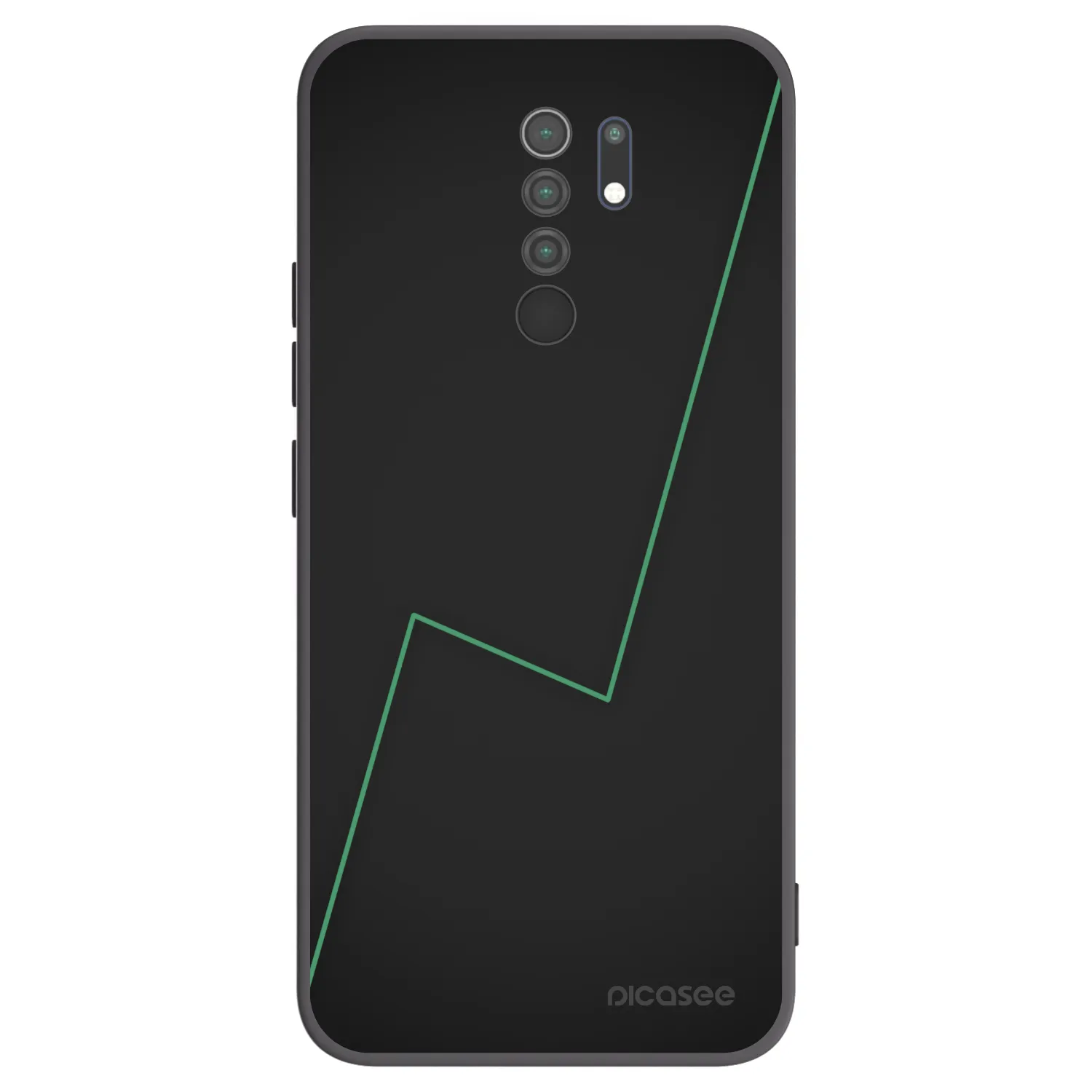 Picasee silikonový černý obal pro Xiaomi Redmi 9 - Consistency