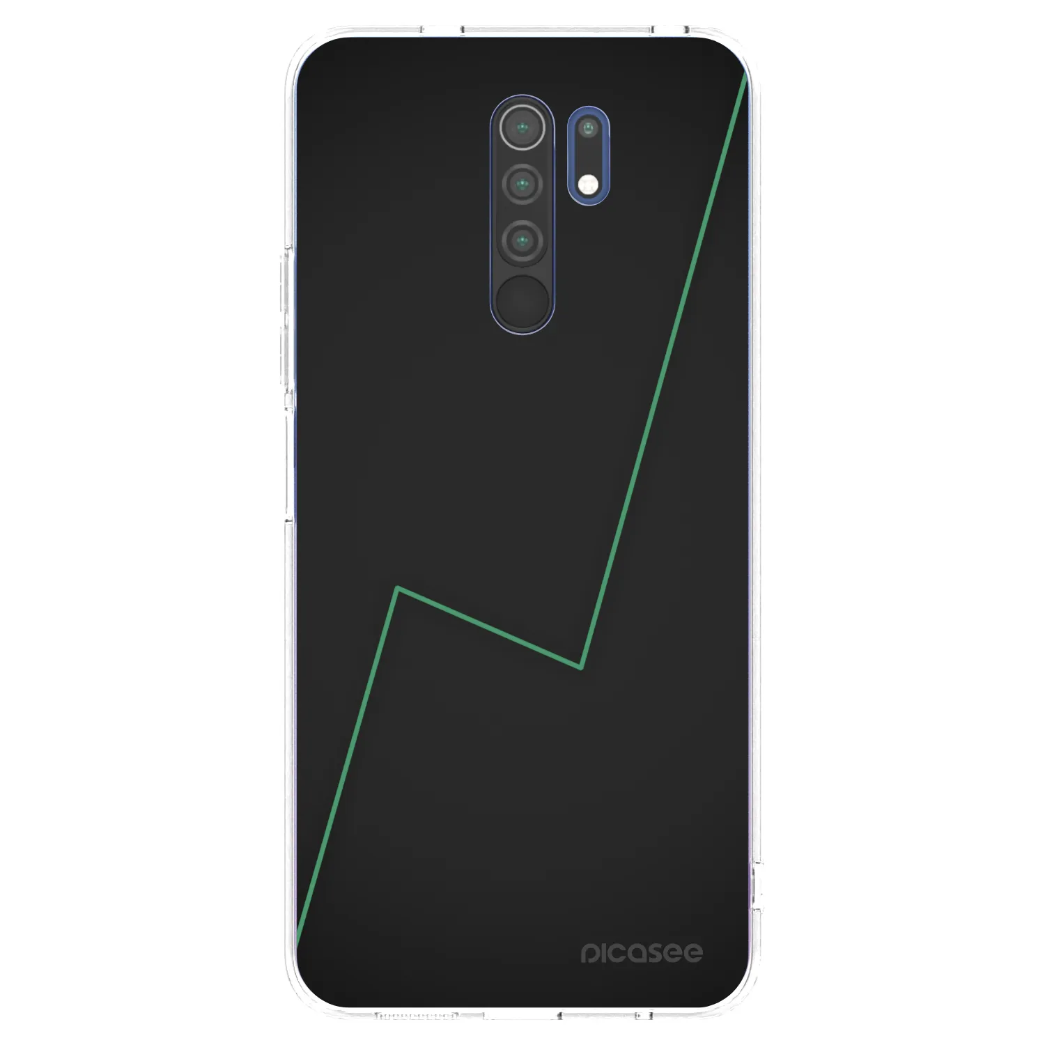 Picasee silikonový průhledný obal pro Xiaomi Redmi 9 - Consistency