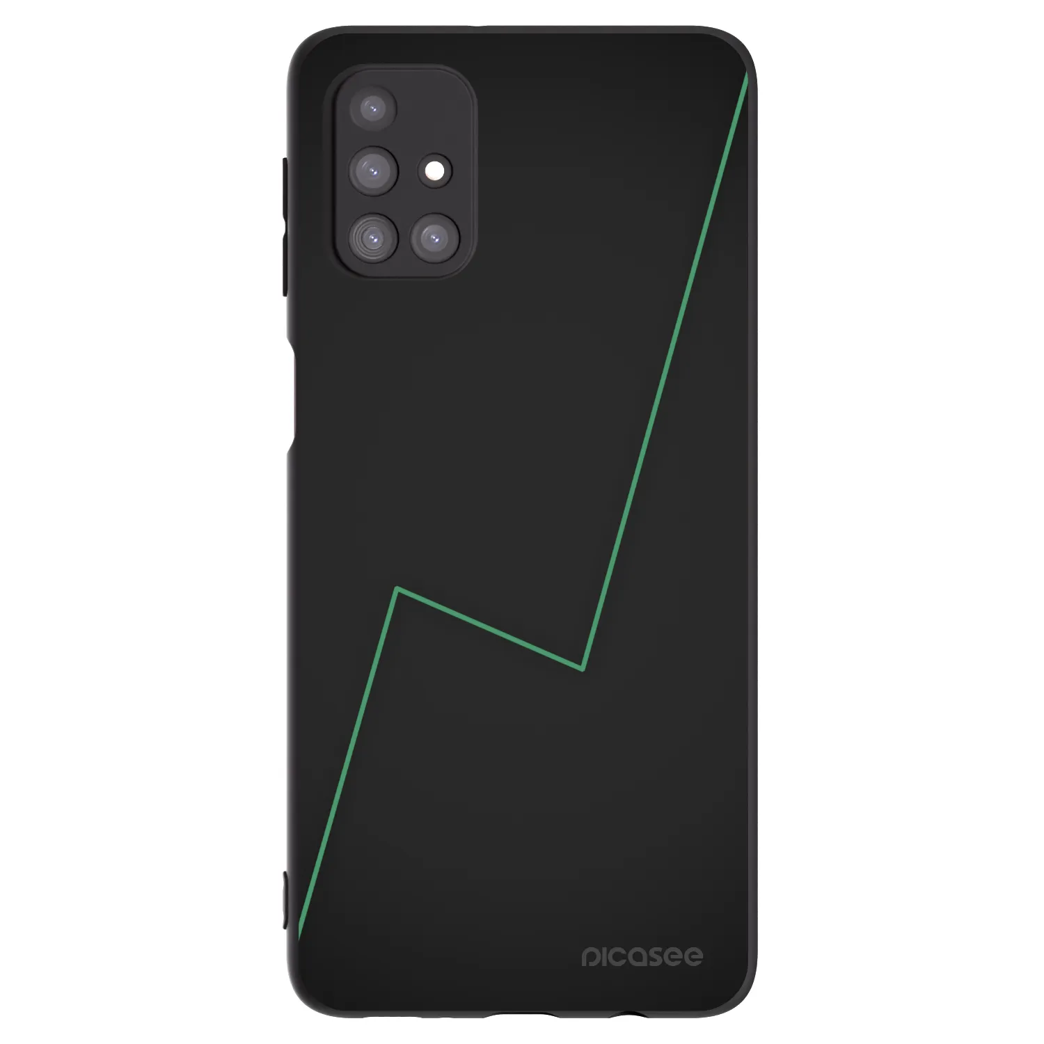 Picasee silikonový černý obal pro Samsung Galaxy M31s - Consistency
