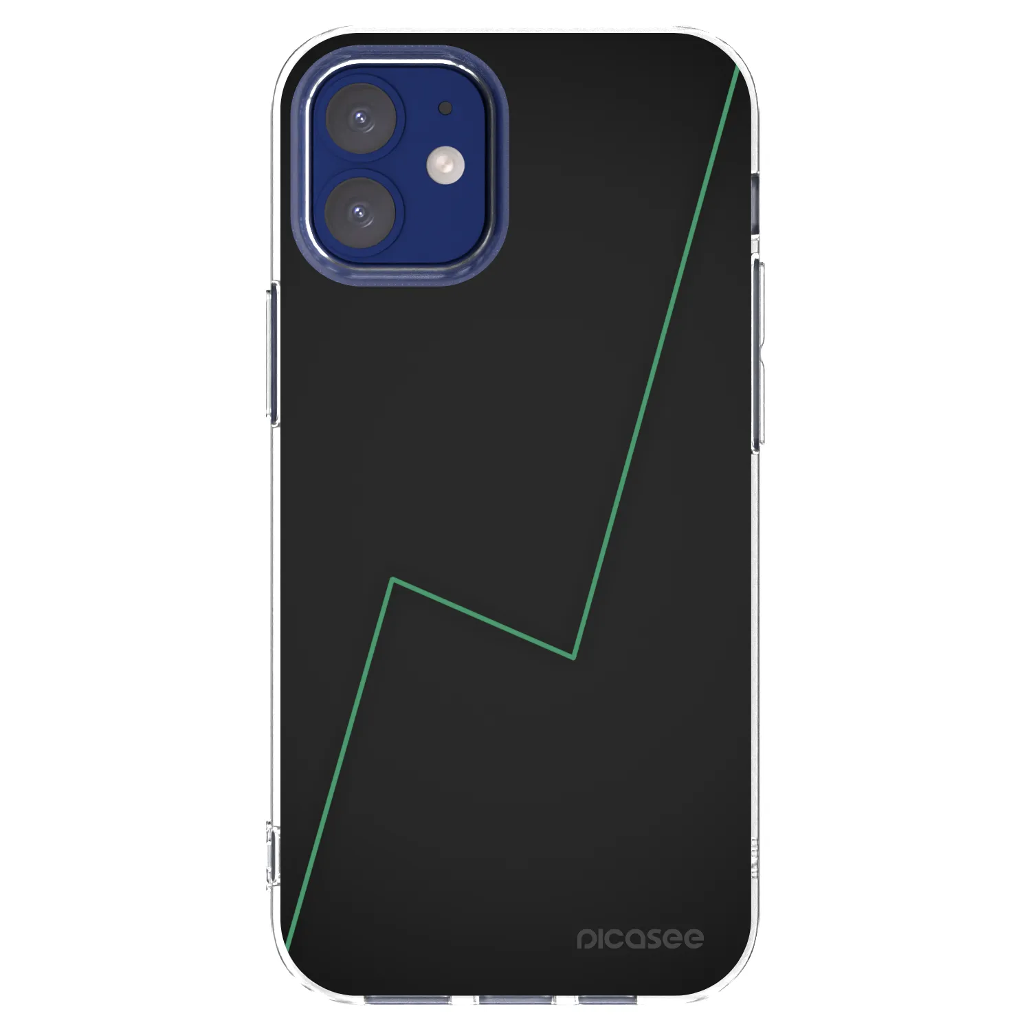 Picasee silikonový průhledný obal pro Apple iPhone 12 mini - Consistency