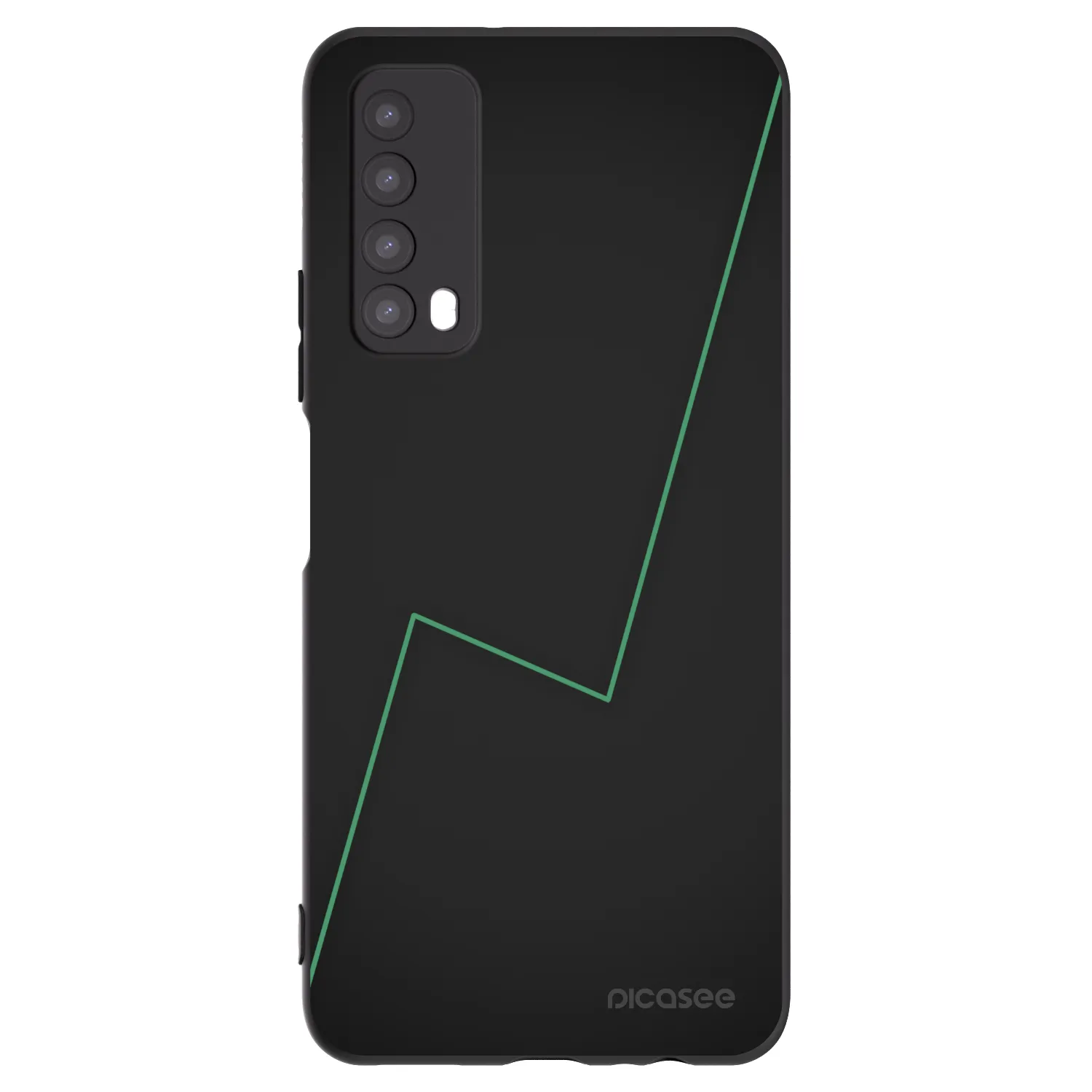 Picasee silikonový černý obal pro Huawei P Smart 2021 - Consistency