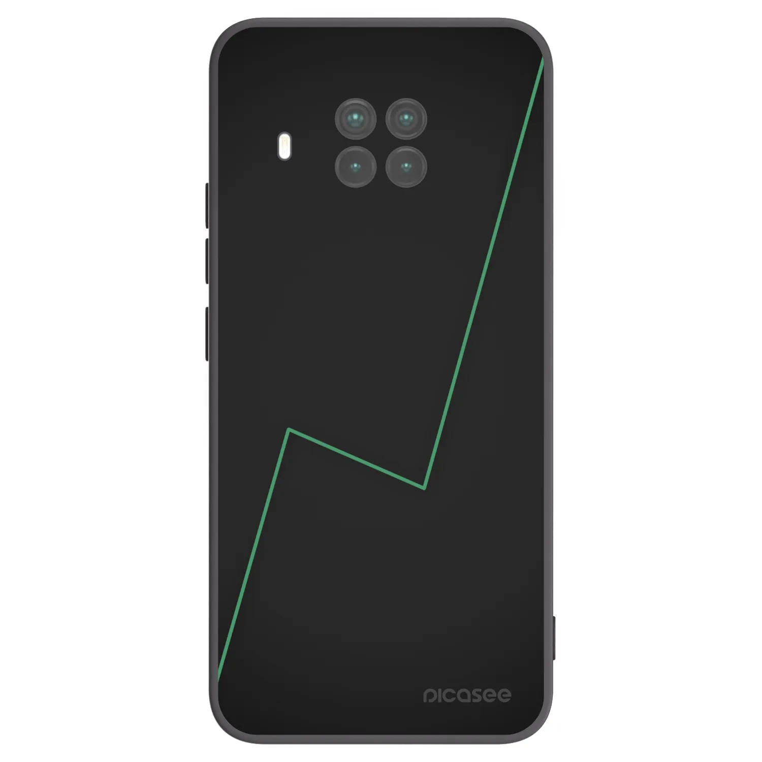 Picasee silikonový černý obal pro Xiaomi Mi 10T Lite - Consistency