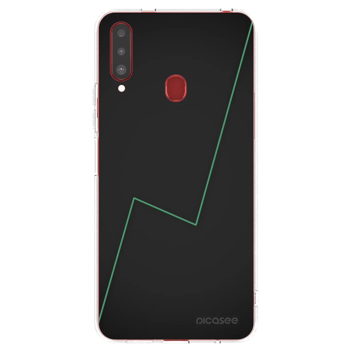 Picasee silikonový průhledný obal pro Samsung Galaxy A20s - Consistency