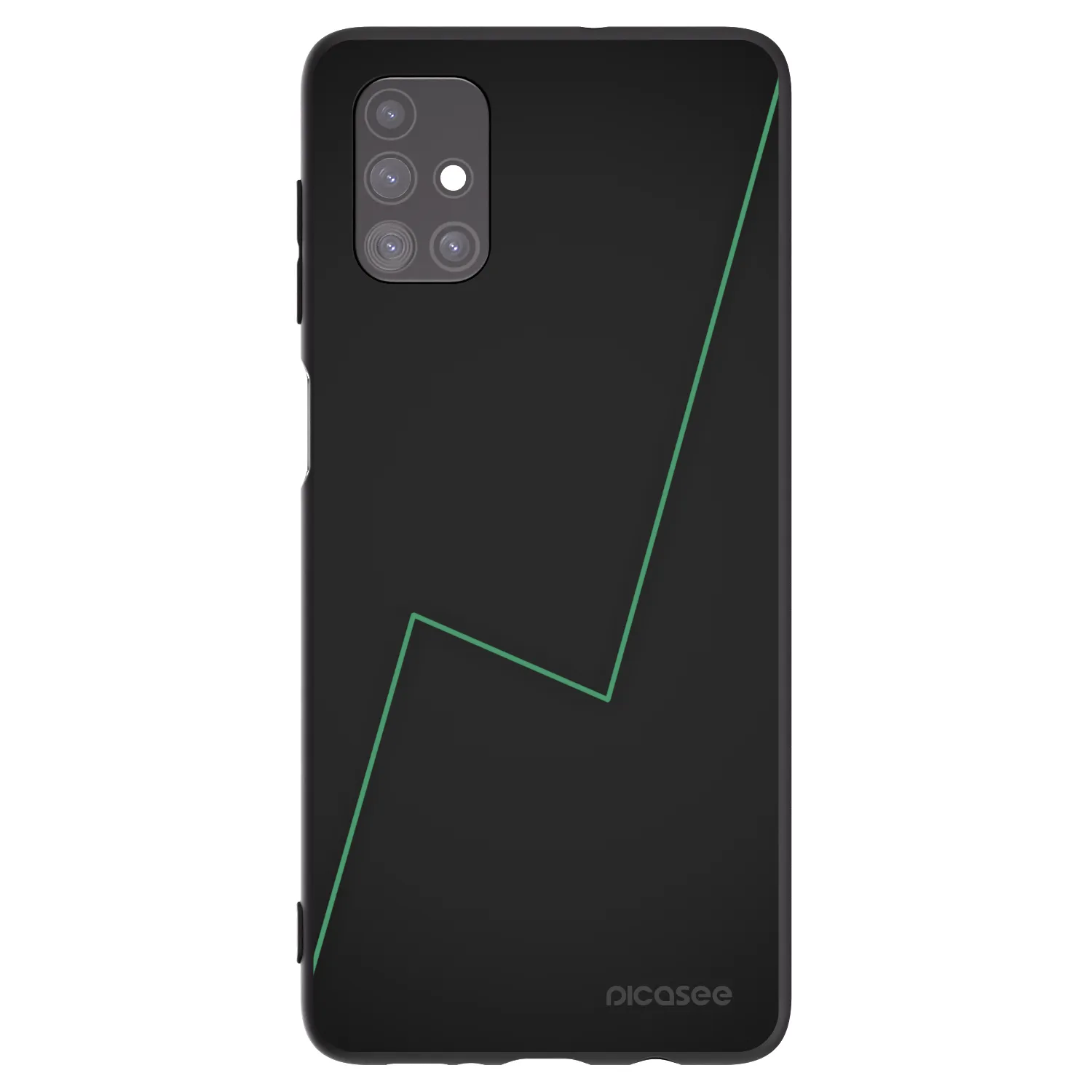 Picasee silikonový černý obal pro Samsung Galaxy M51 M515F - Consistency