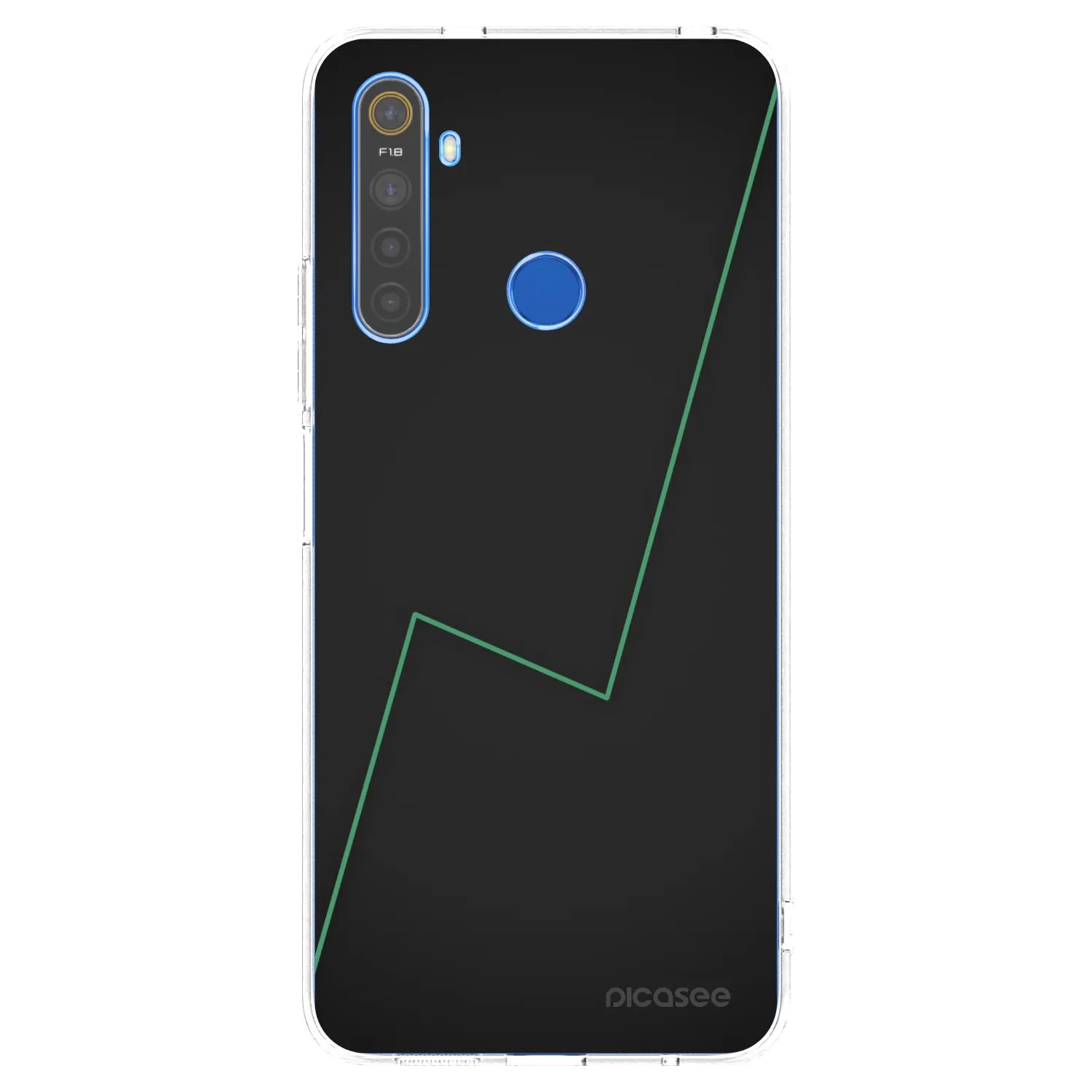 Levně Silikonový průhledný obal pro Realme 5 - Consistency