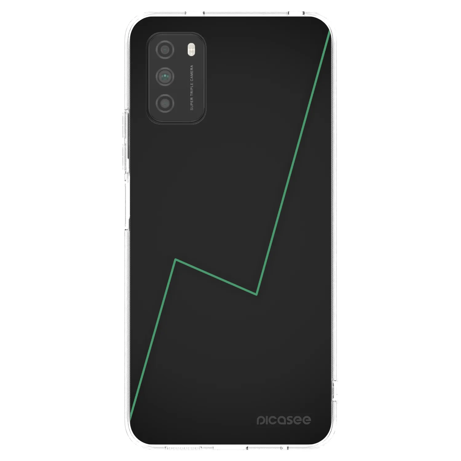 Picasee silikonový průhledný obal pro Xiaomi Poco M3 - Consistency