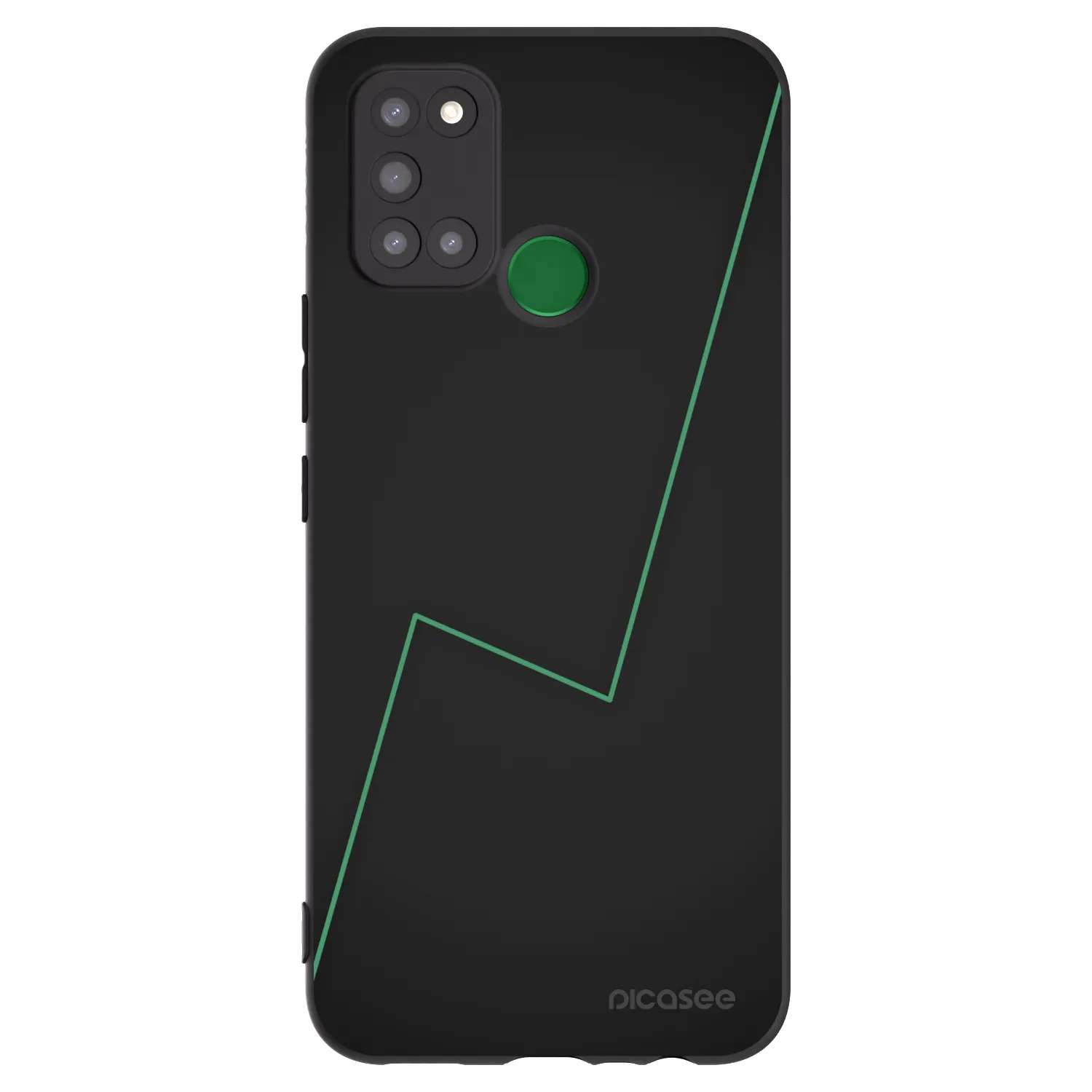 Picasee silikonový černý obal pro Realme 7i - Consistency