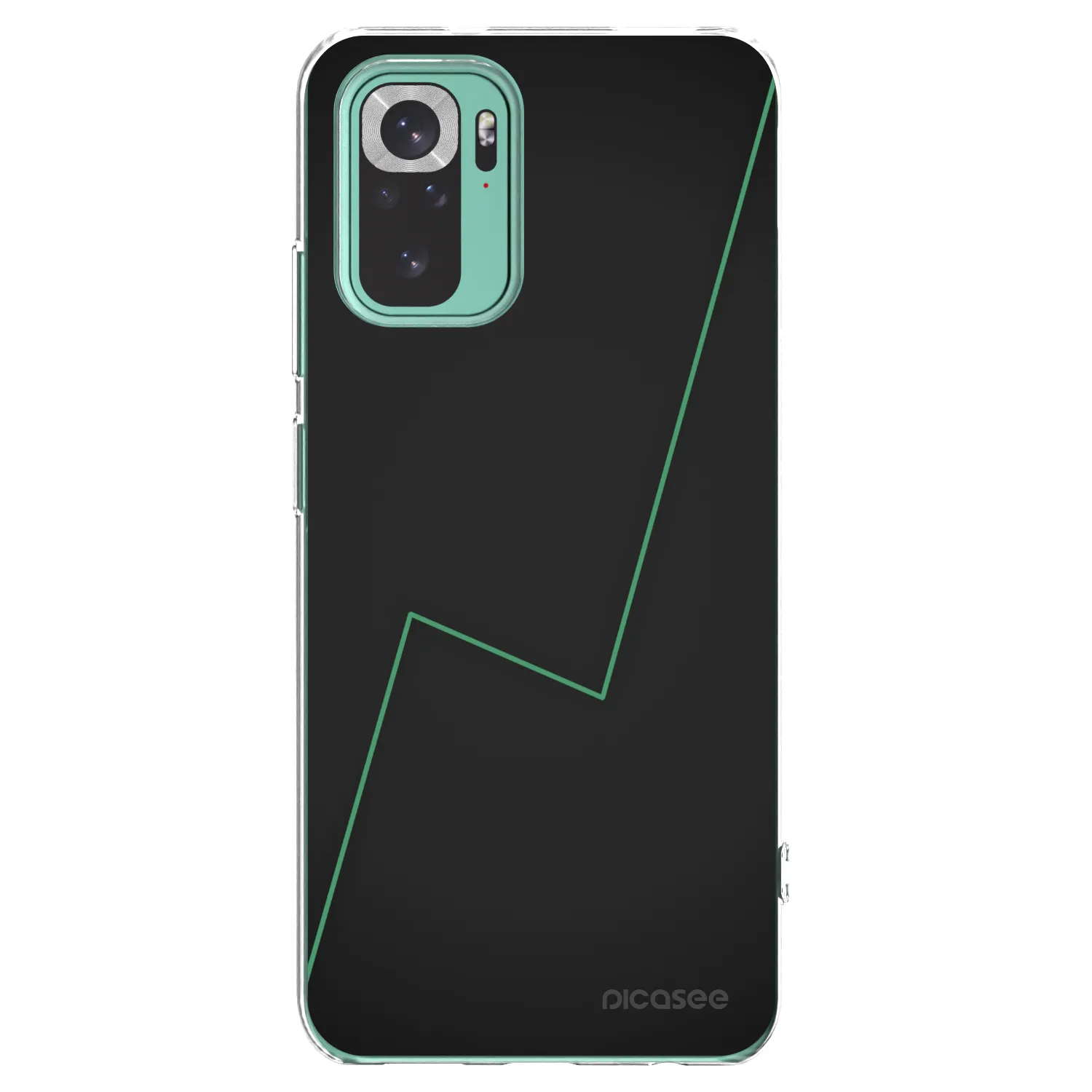 Picasee silikonový průhledný obal pro Xiaomi Redmi Note 10 Pro - Consistency