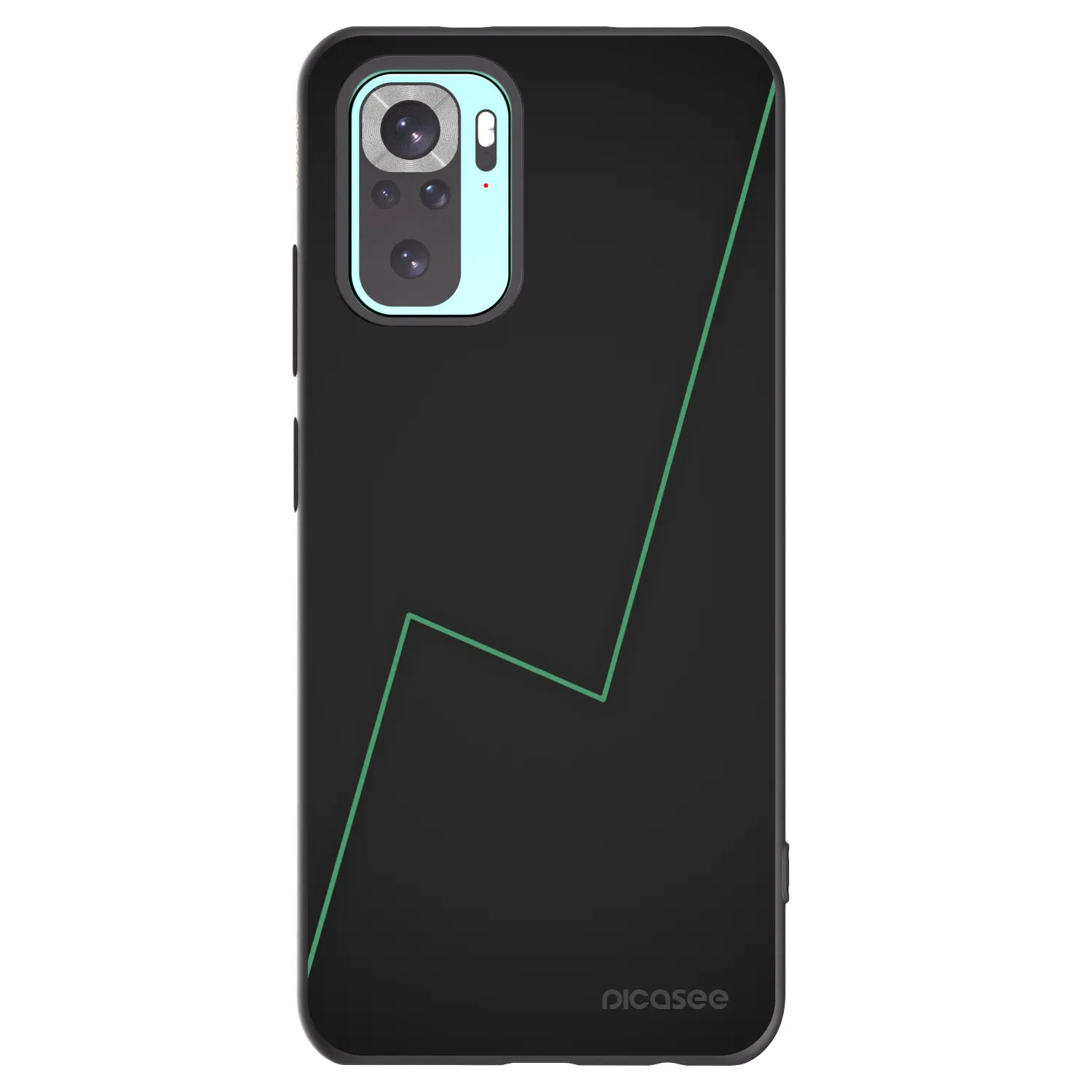 Picasee silikonový černý obal pro Xiaomi Redmi Note 10 Pro - Consistency