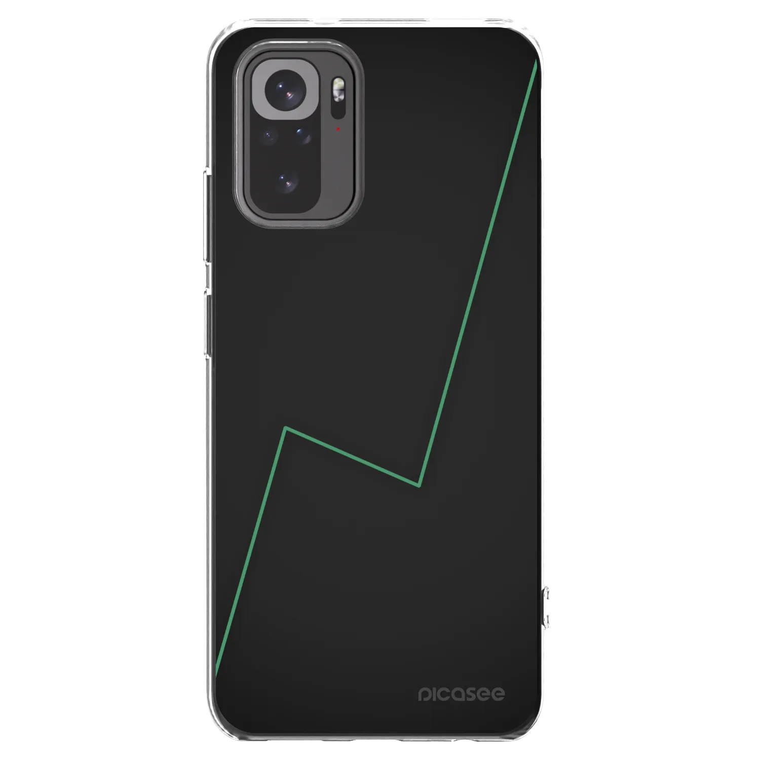 Picasee silikonový průhledný obal pro Xiaomi Redmi Note 10S - Consistency