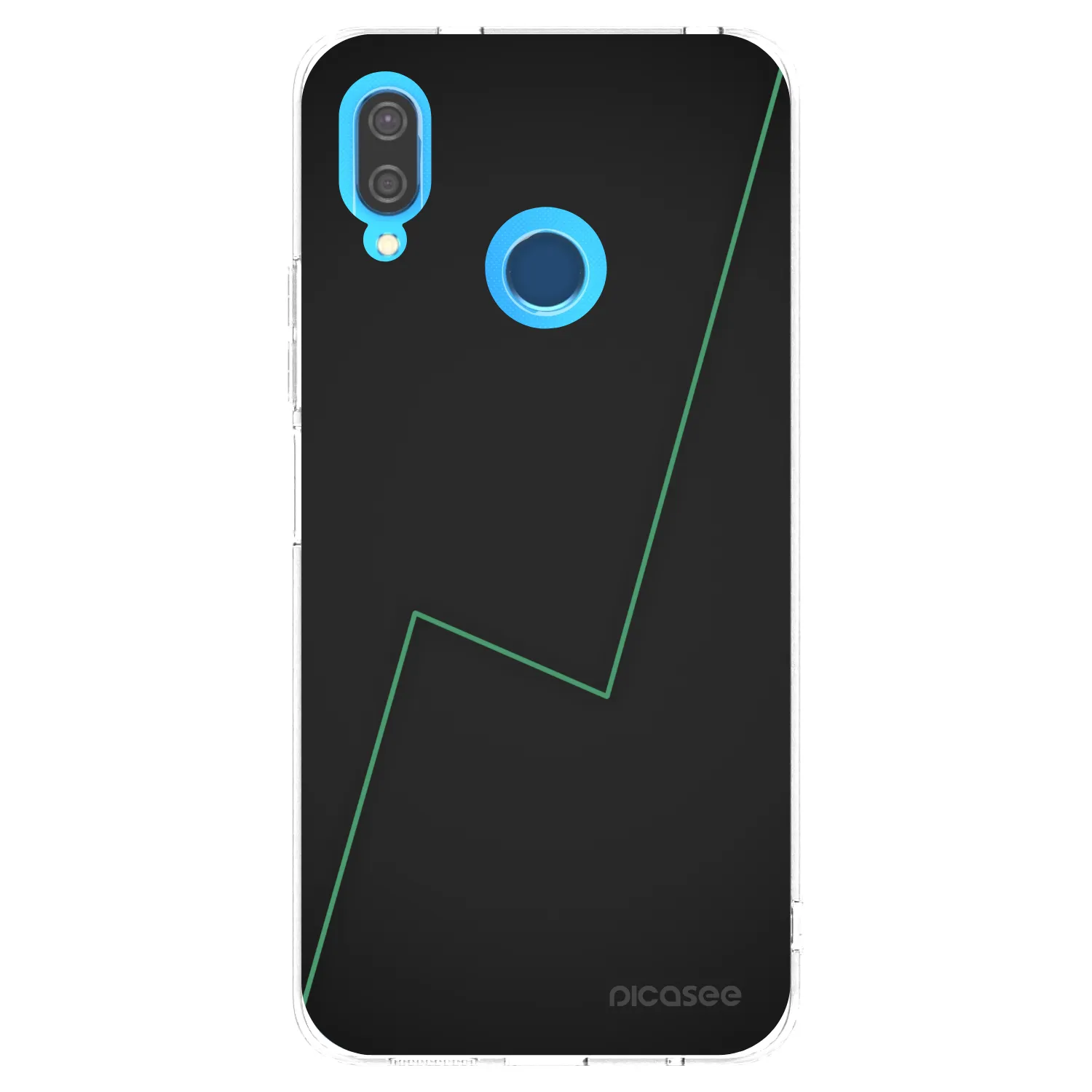 Picasee silikonový průhledný obal pro Huawei P20 Lite - Consistency