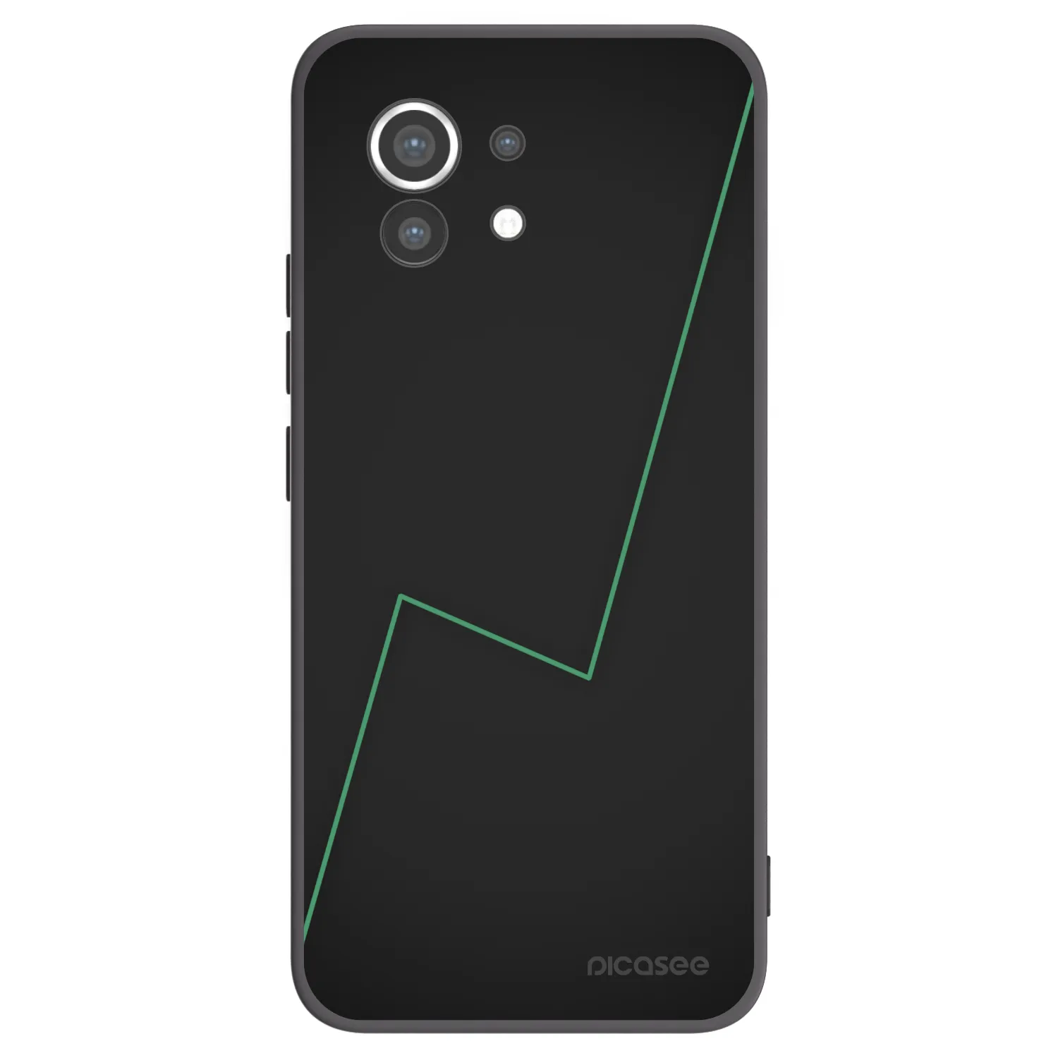 Picasee silikonový černý obal pro Xiaomi Mi 11 - Consistency