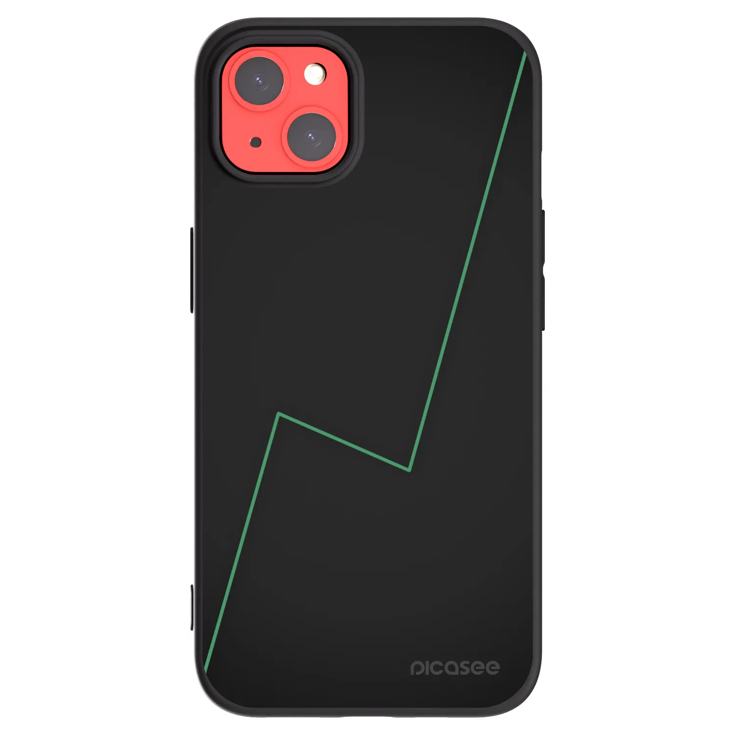 Picasee silikonový černý obal pro Apple iPhone 13 - Consistency