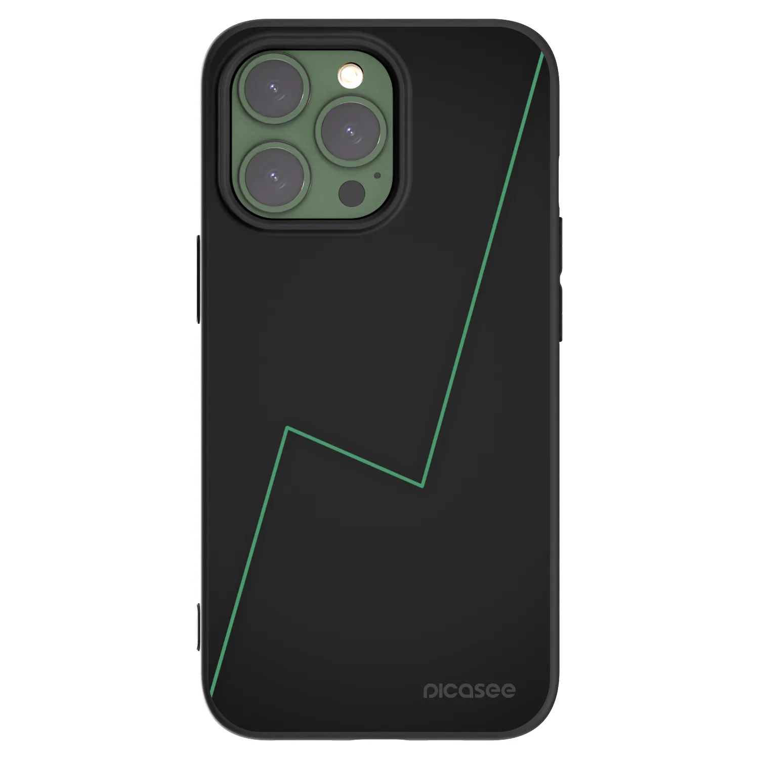 Picasee silikonový černý obal pro Apple iPhone 13 Pro - Consistency