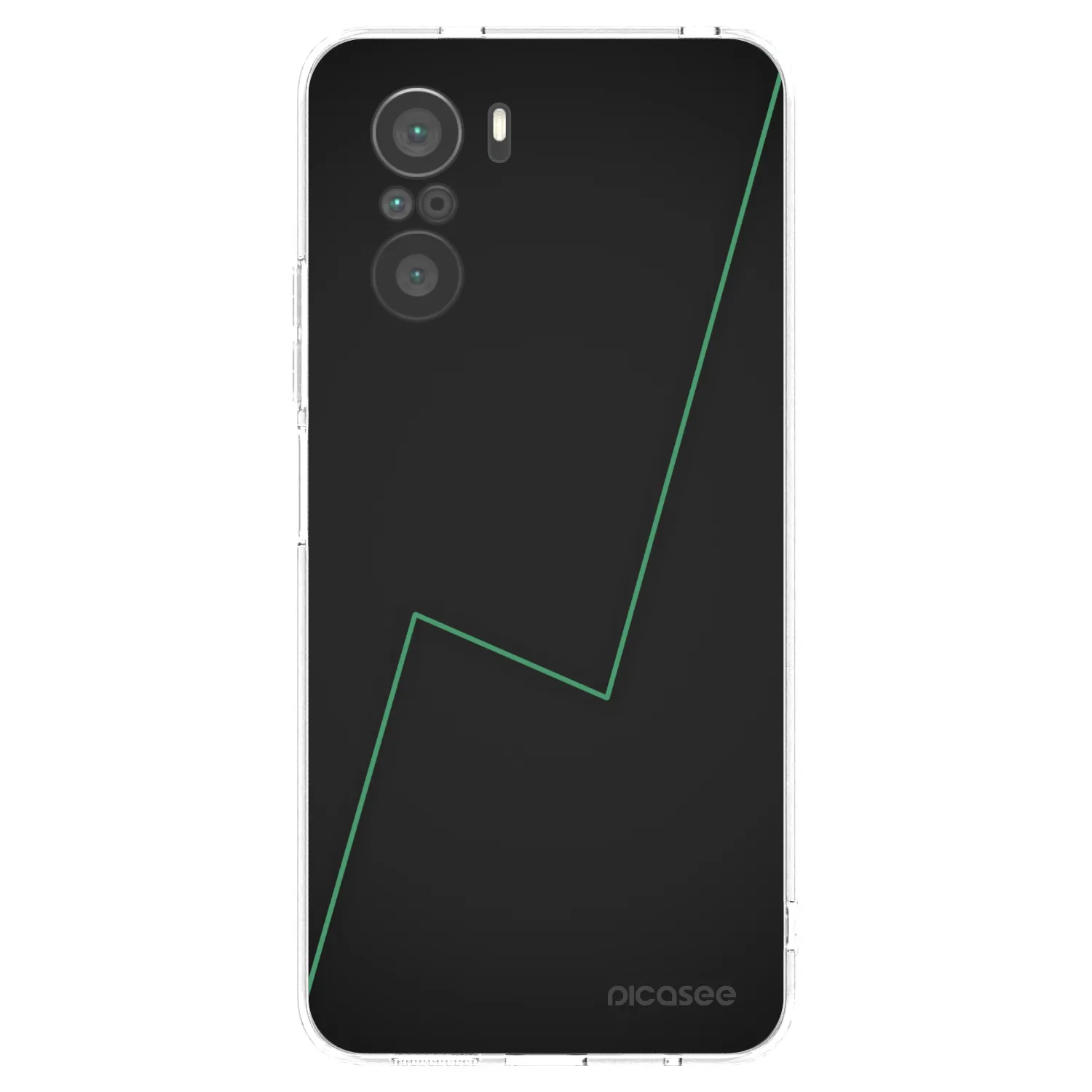 Picasee silikonový průhledný obal pro Xiaomi Poco F3 - Consistency