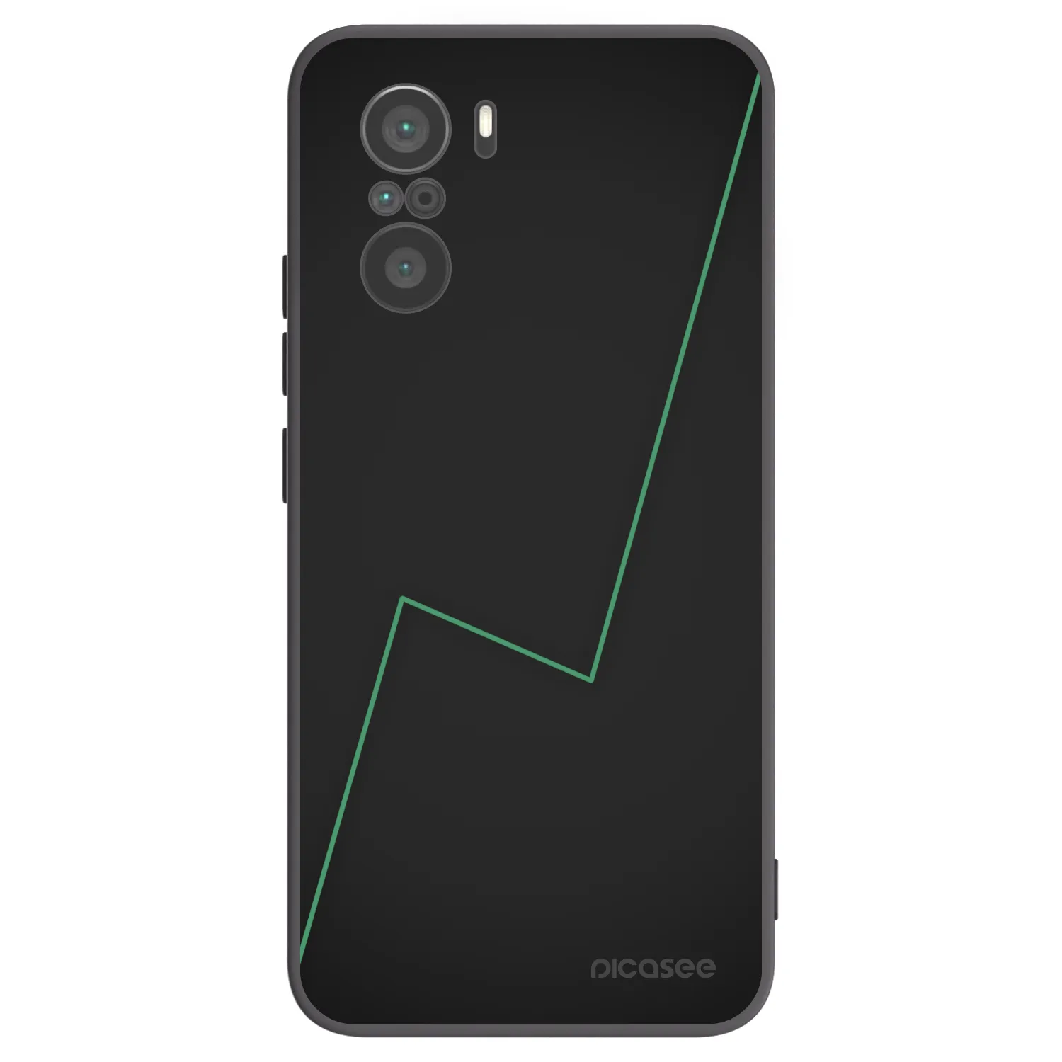 Picasee silikonový černý obal pro Xiaomi Poco F3 - Consistency