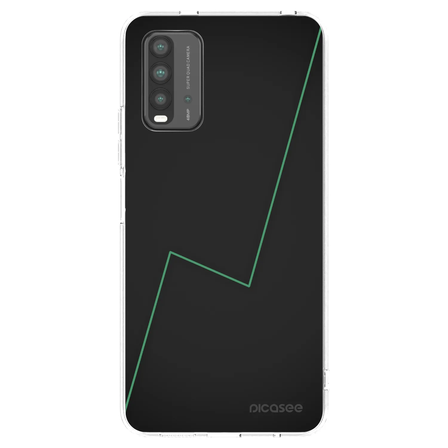 Picasee silikonový průhledný obal pro Xiaomi Redmi 9T - Consistency