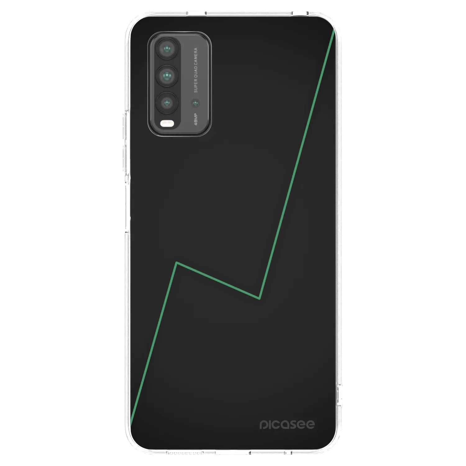 Picasee silikonový černý obal pro Xiaomi Redmi 9T - Consistency