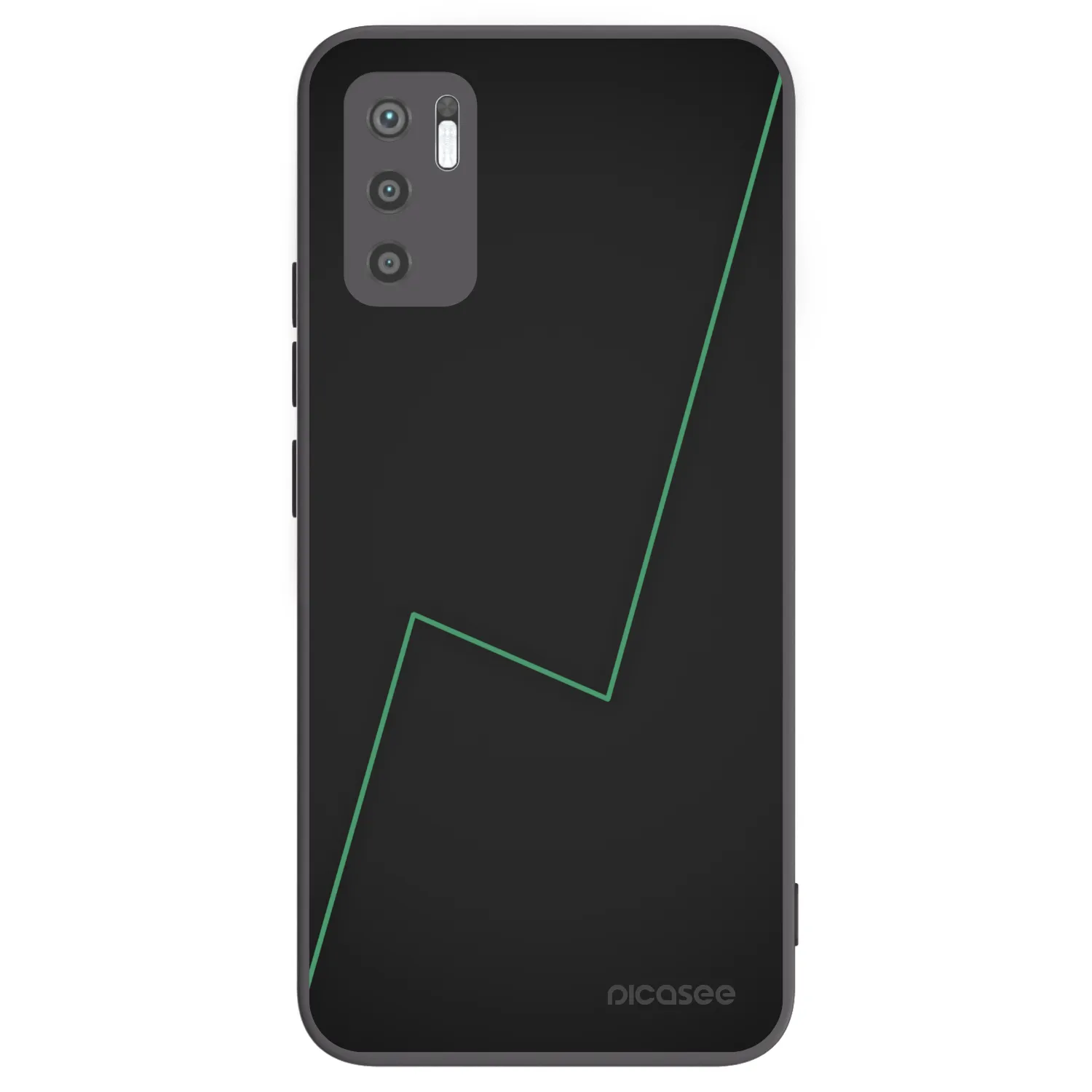 Picasee silikonový černý obal pro Xiaomi Redmi Note 10 5G - Consistency