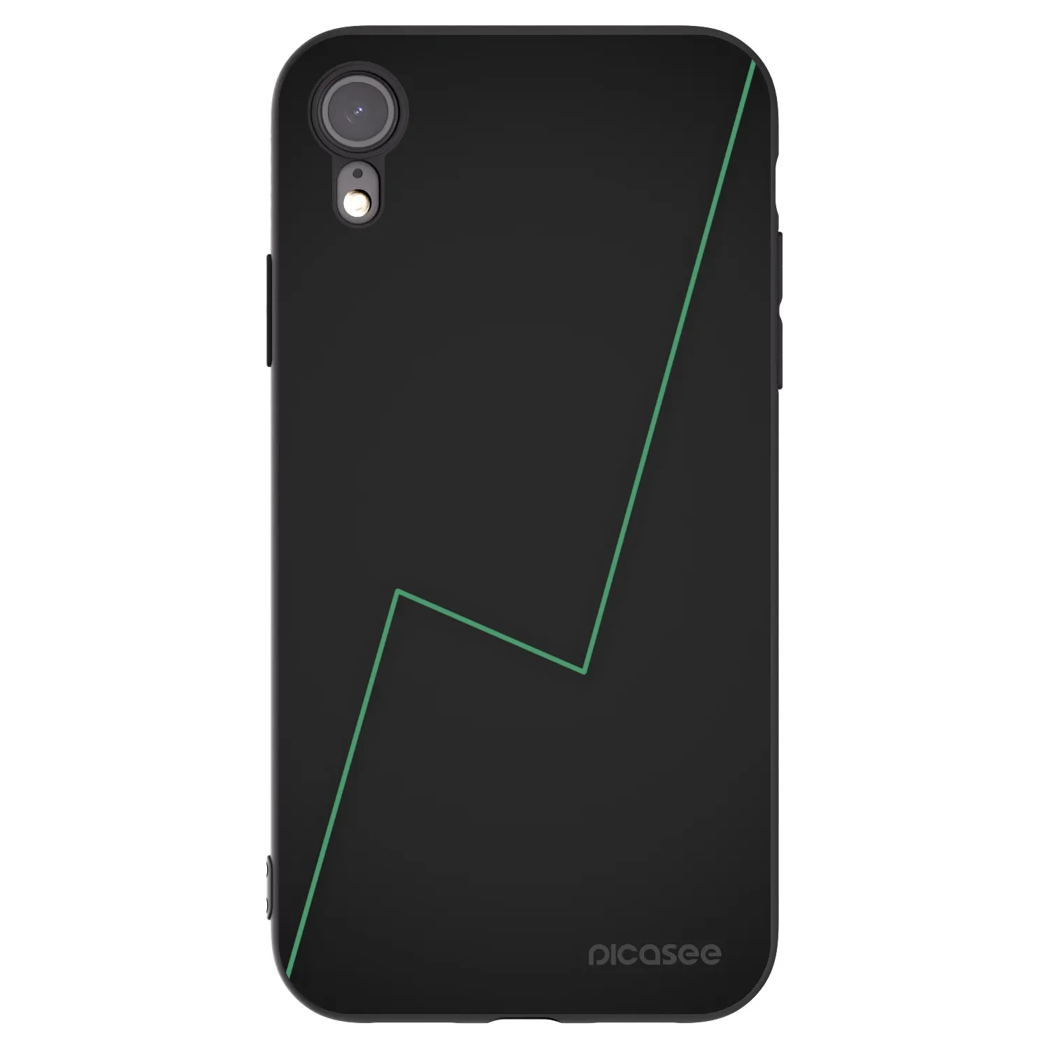 Picasee silikonový černý obal pro Apple iPhone XR - Consistency
