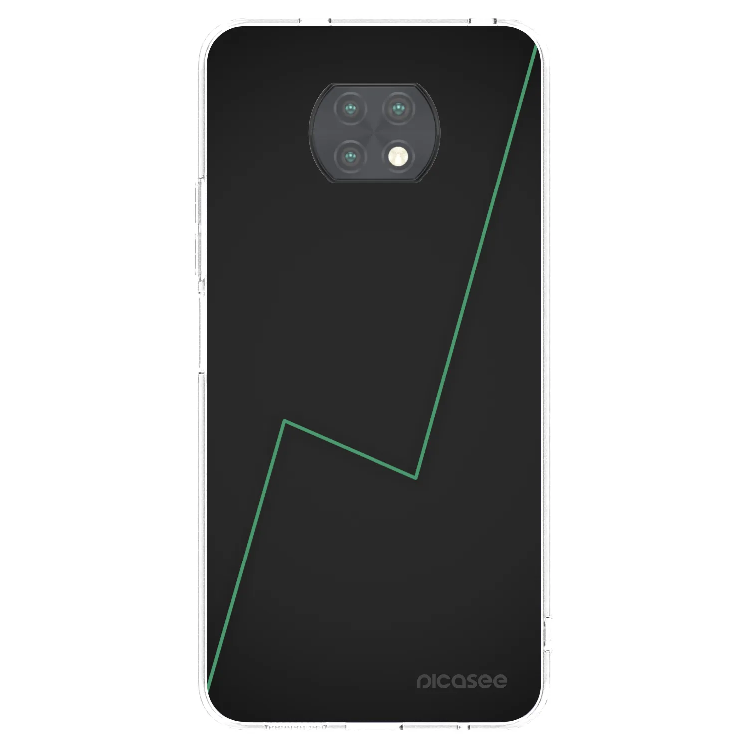 Picasee silikonový průhledný obal pro Xiaomi Redmi Note 9T - Consistency