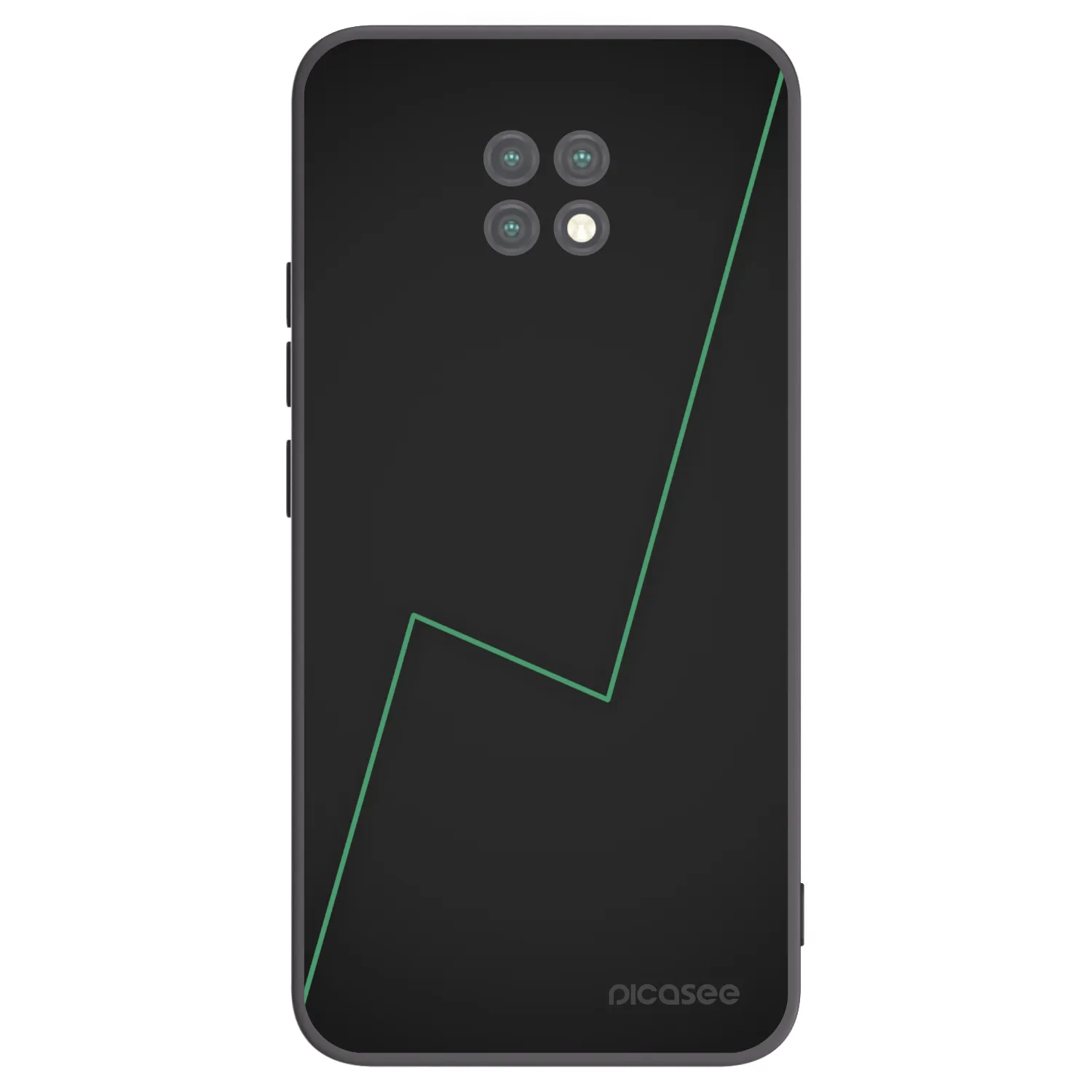 Picasee silikonový černý obal pro Xiaomi Redmi Note 9T - Consistency