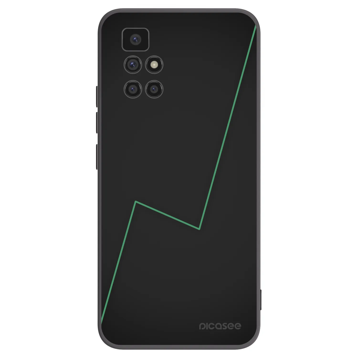 Picasee silikonový černý obal pro Xiaomi Redmi 10 - Consistency