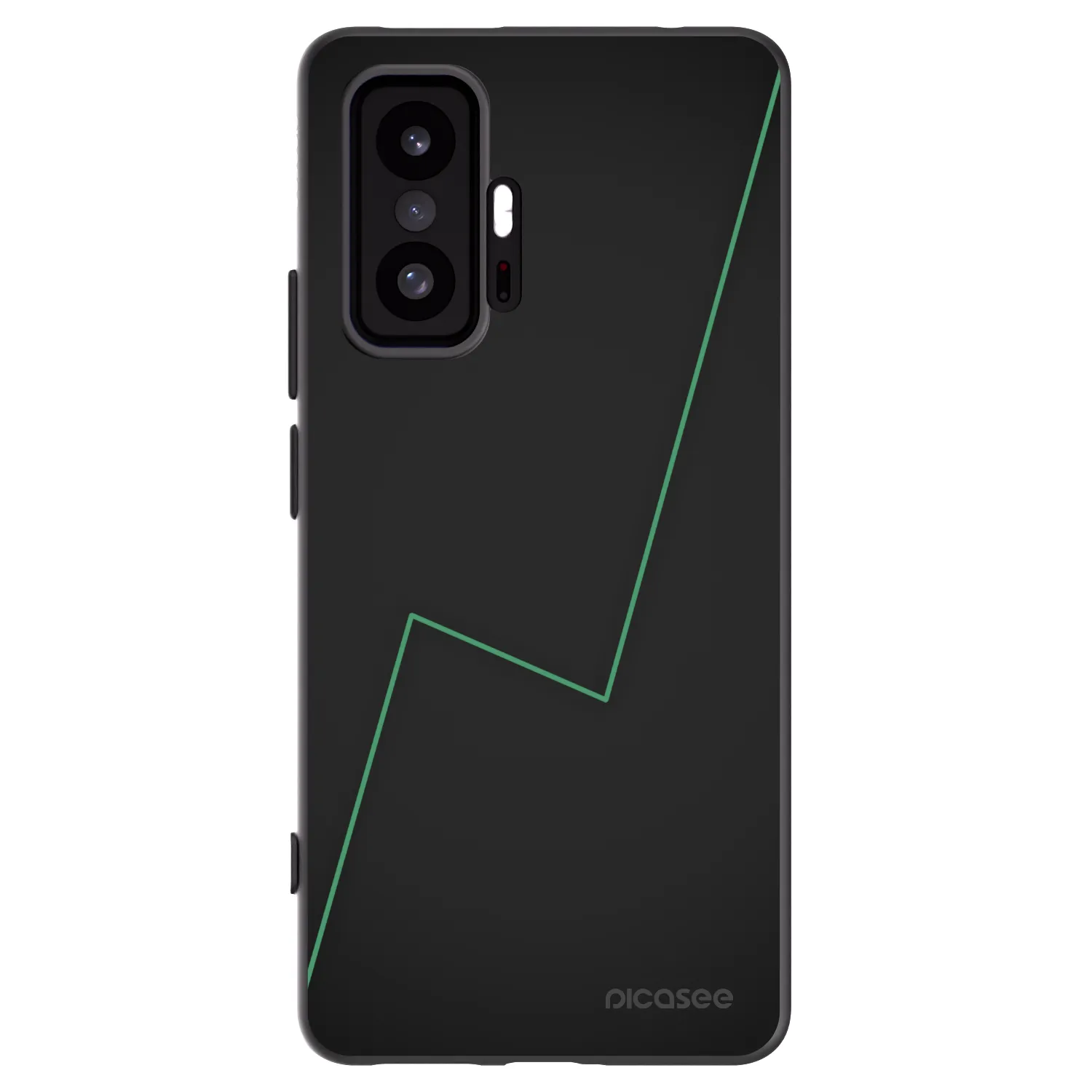 Picasee silikonový černý obal pro Xiaomi 11T - Consistency