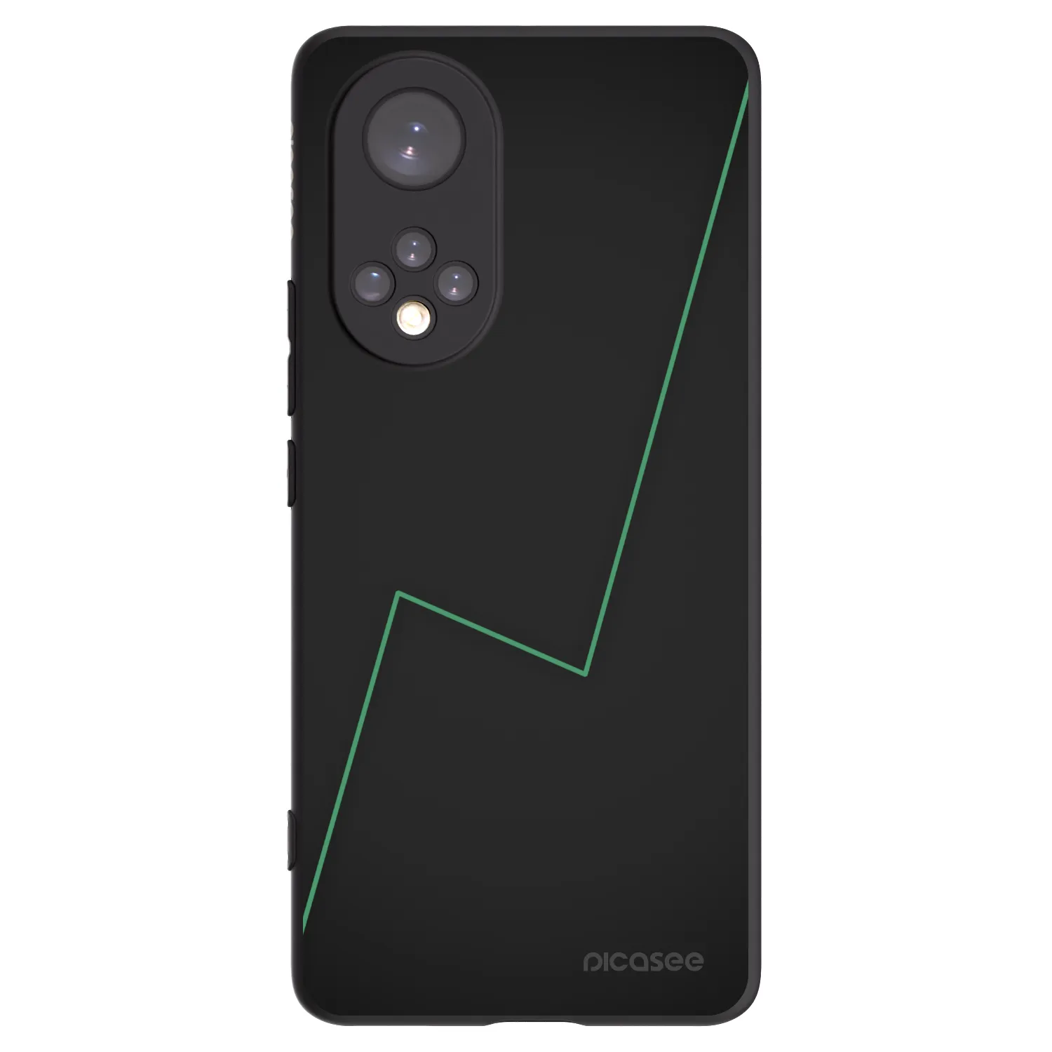 Picasee silikonový černý obal pro Honor 50 5G - Consistency