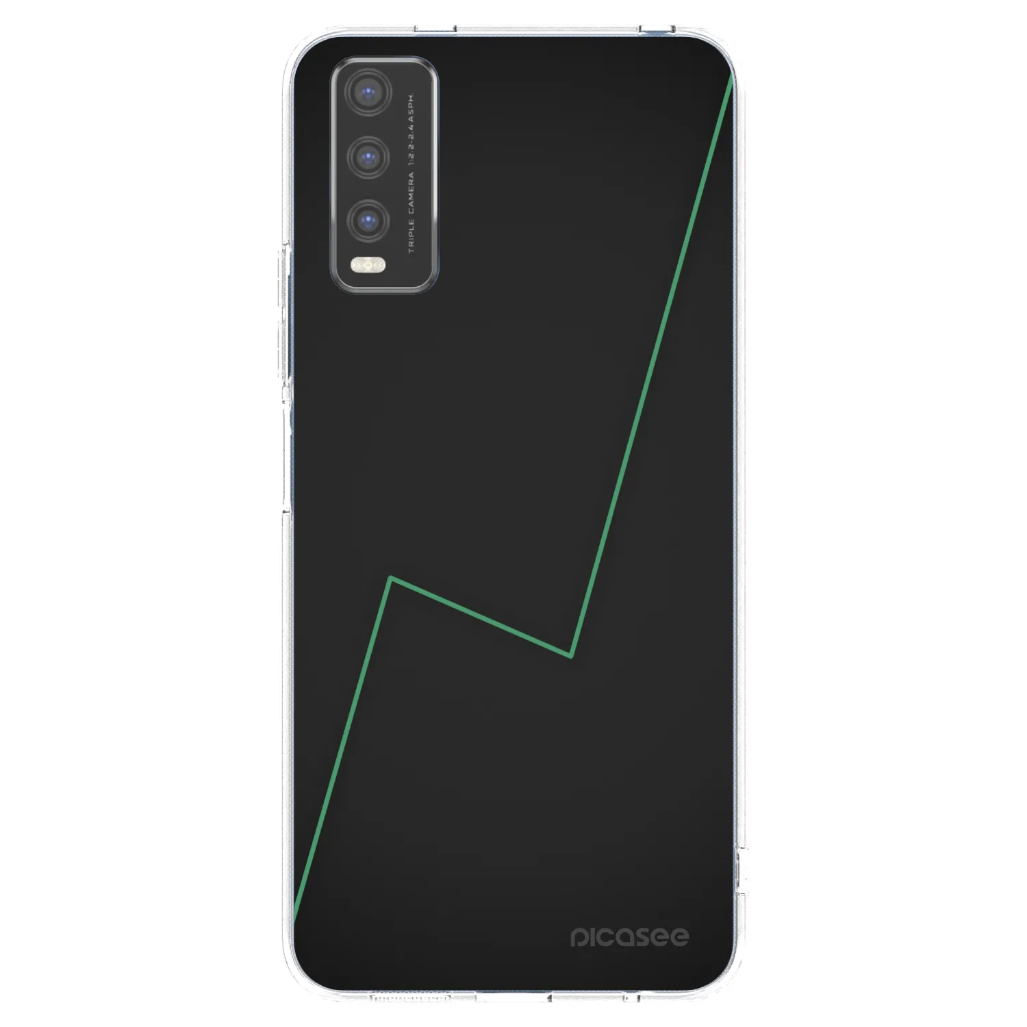 Picasee silikonový průhledný obal pro Vivo Y20s - Consistency