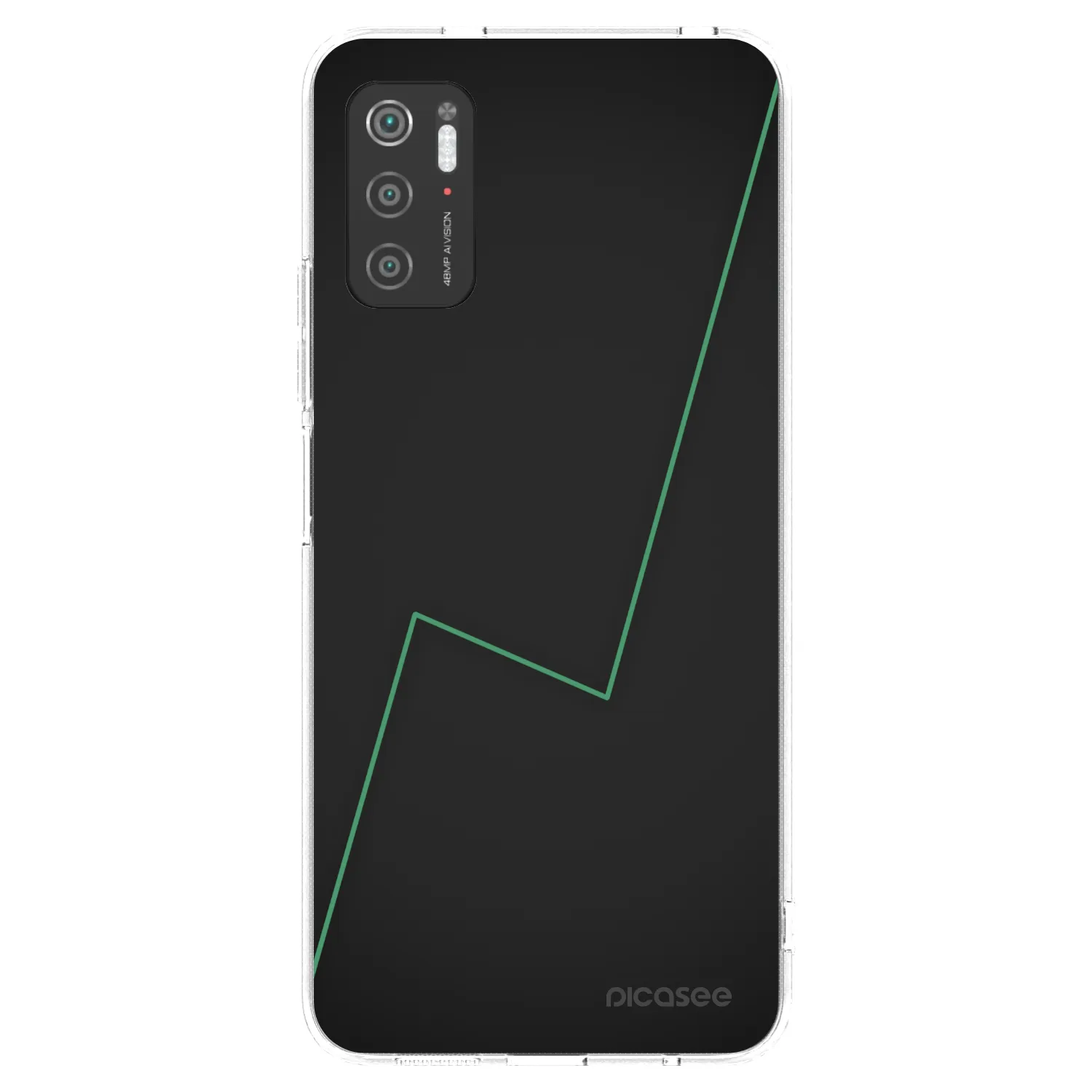 Picasee silikonový průhledný obal pro Xiaomi Poco M3 Pro 5G - Consistency
