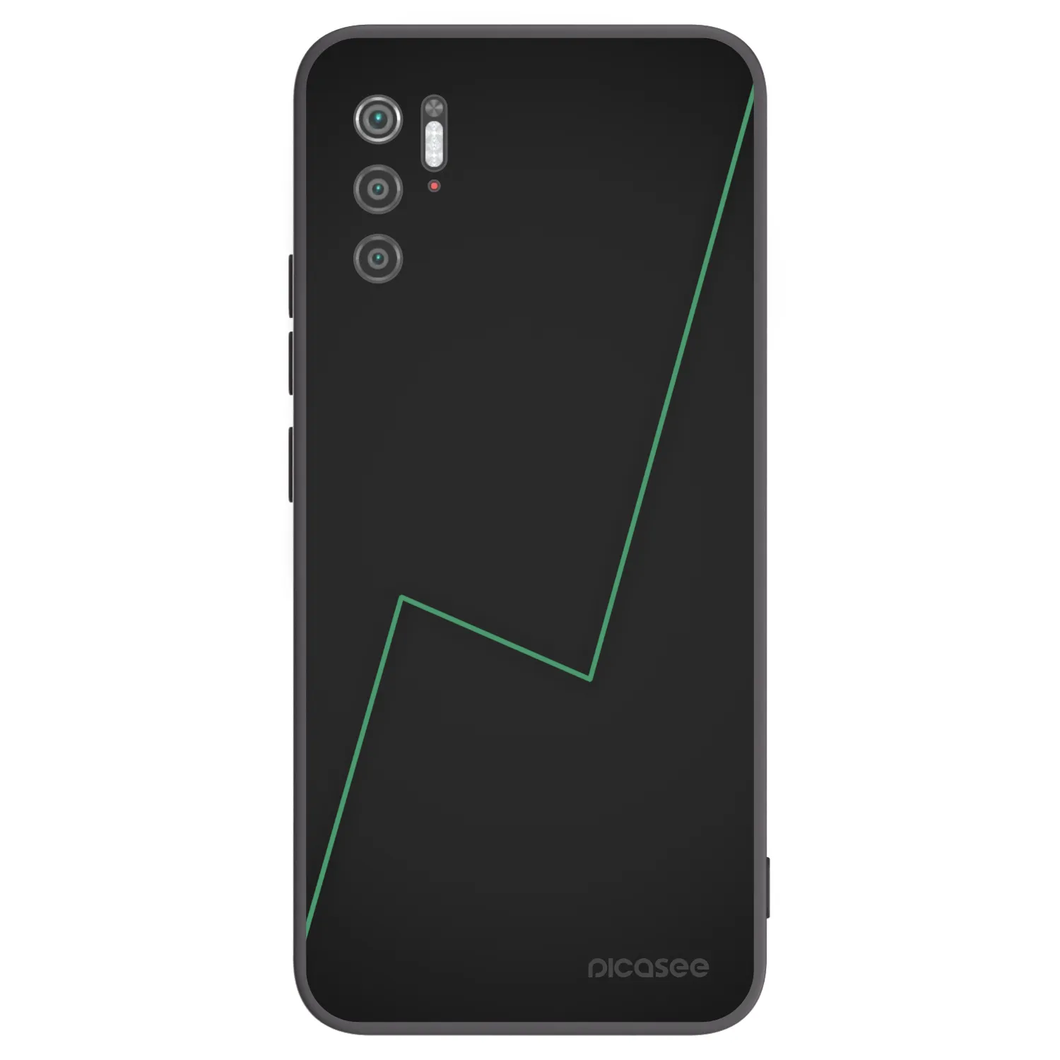 Picasee silikonový černý obal pro Xiaomi Poco M3 Pro 5G - Consistency