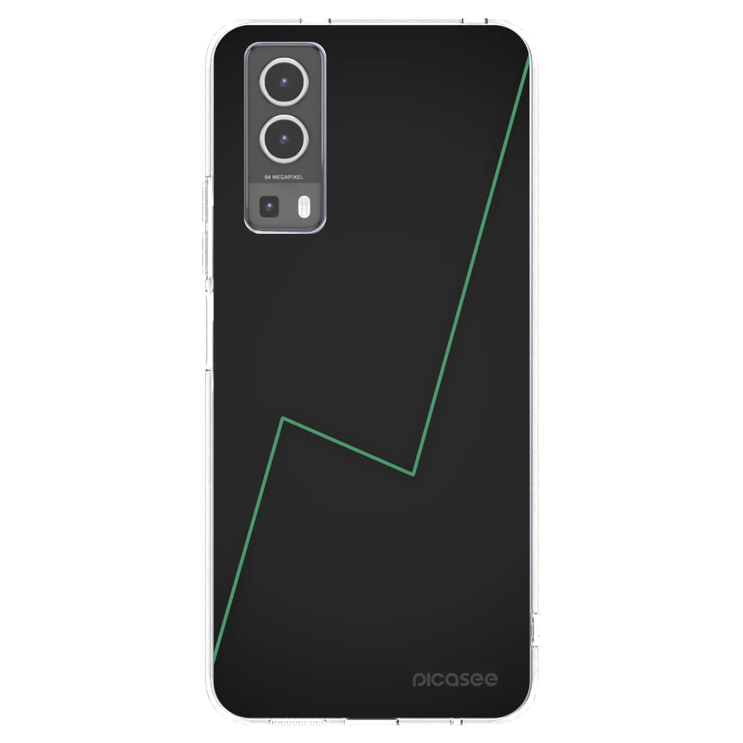 Picasee silikonový průhledný obal pro Vivo Y72 5G - Consistency