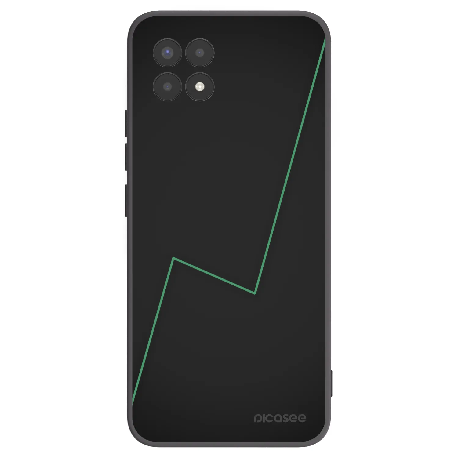 Picasee silikonový černý obal pro Realme 8i - Consistency