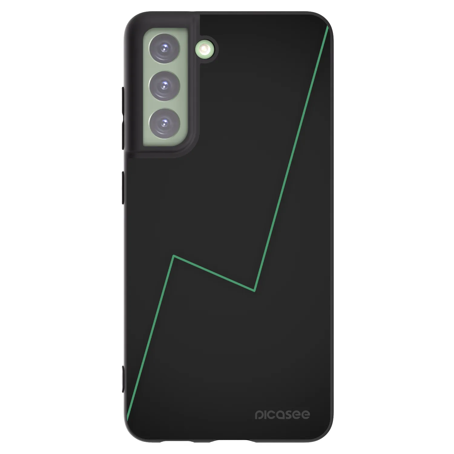 Picasee silikonový černý obal pro Samsung Galaxy S21 FE 5G - Consistency