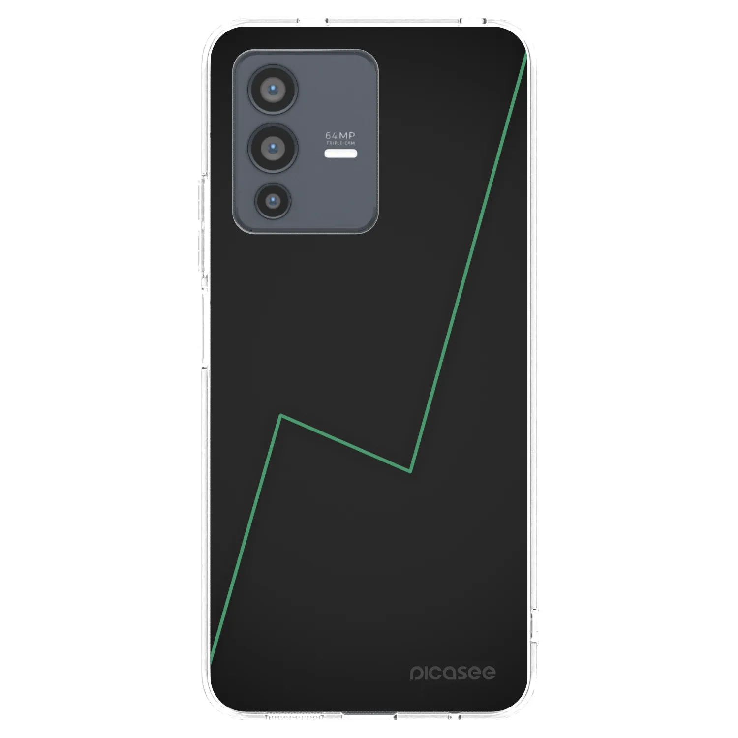 Picasee silikonový průhledný obal pro Vivo V23 5G - Consistency