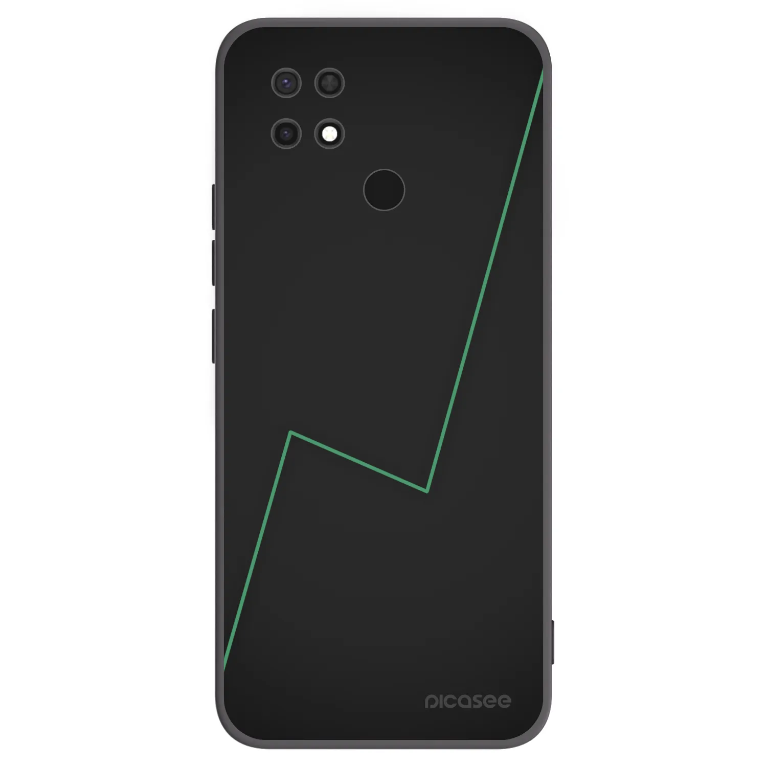 Picasee silikonový černý obal pro Xiaomi Redmi 10C - Consistency