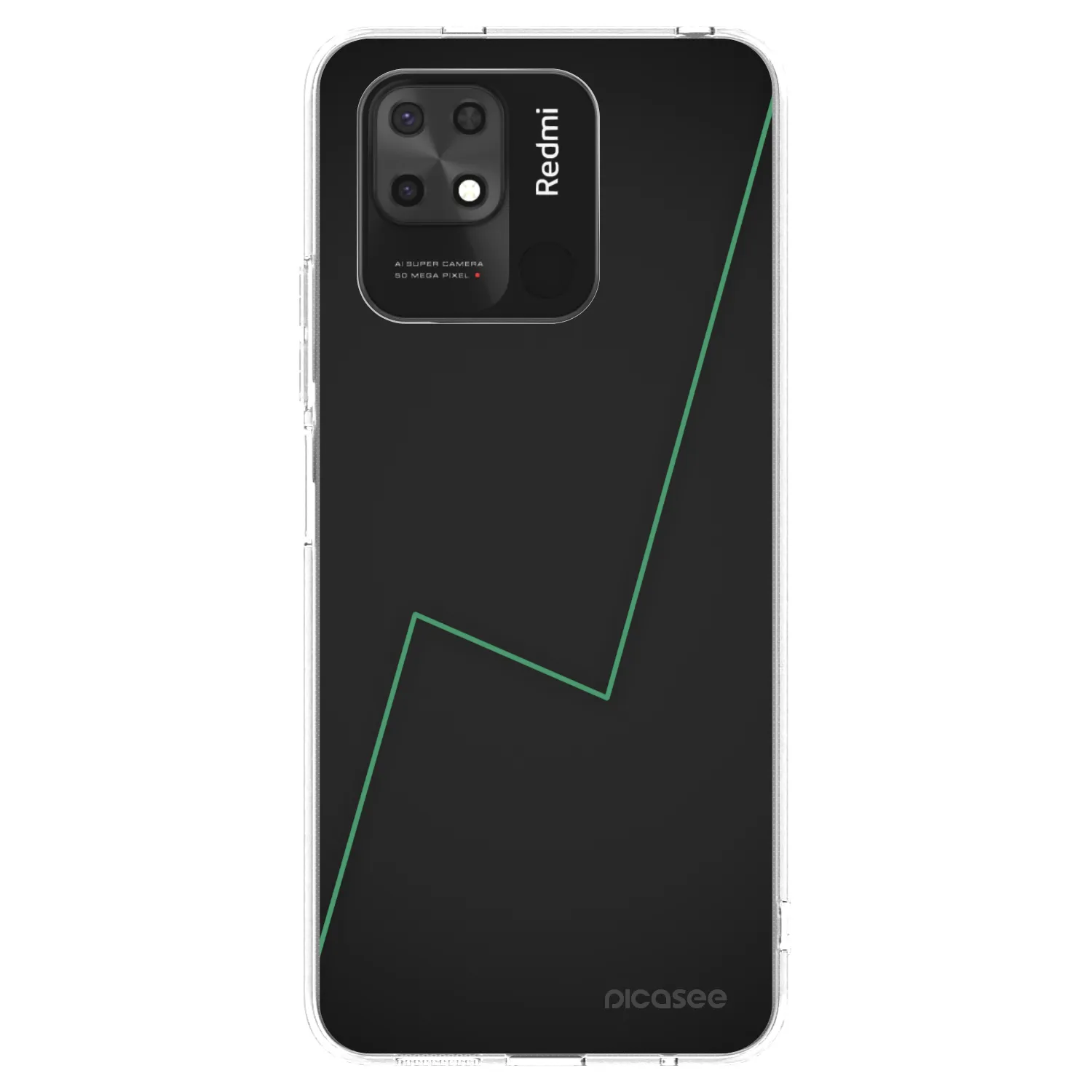 Picasee silikonový průhledný obal pro Xiaomi Redmi 10C - Consistency