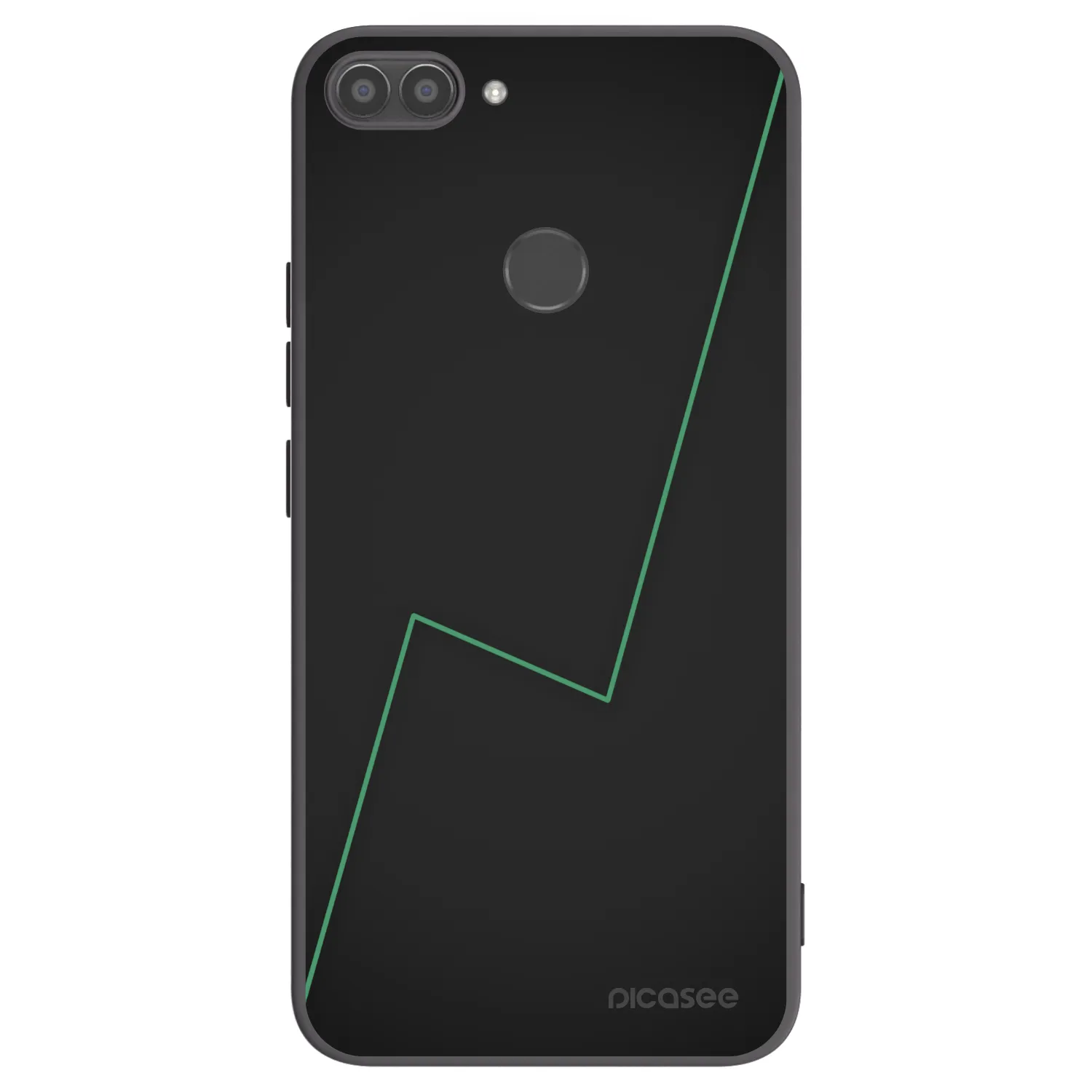 Picasee silikonový černý obal pro Huawei P Smart - Consistency