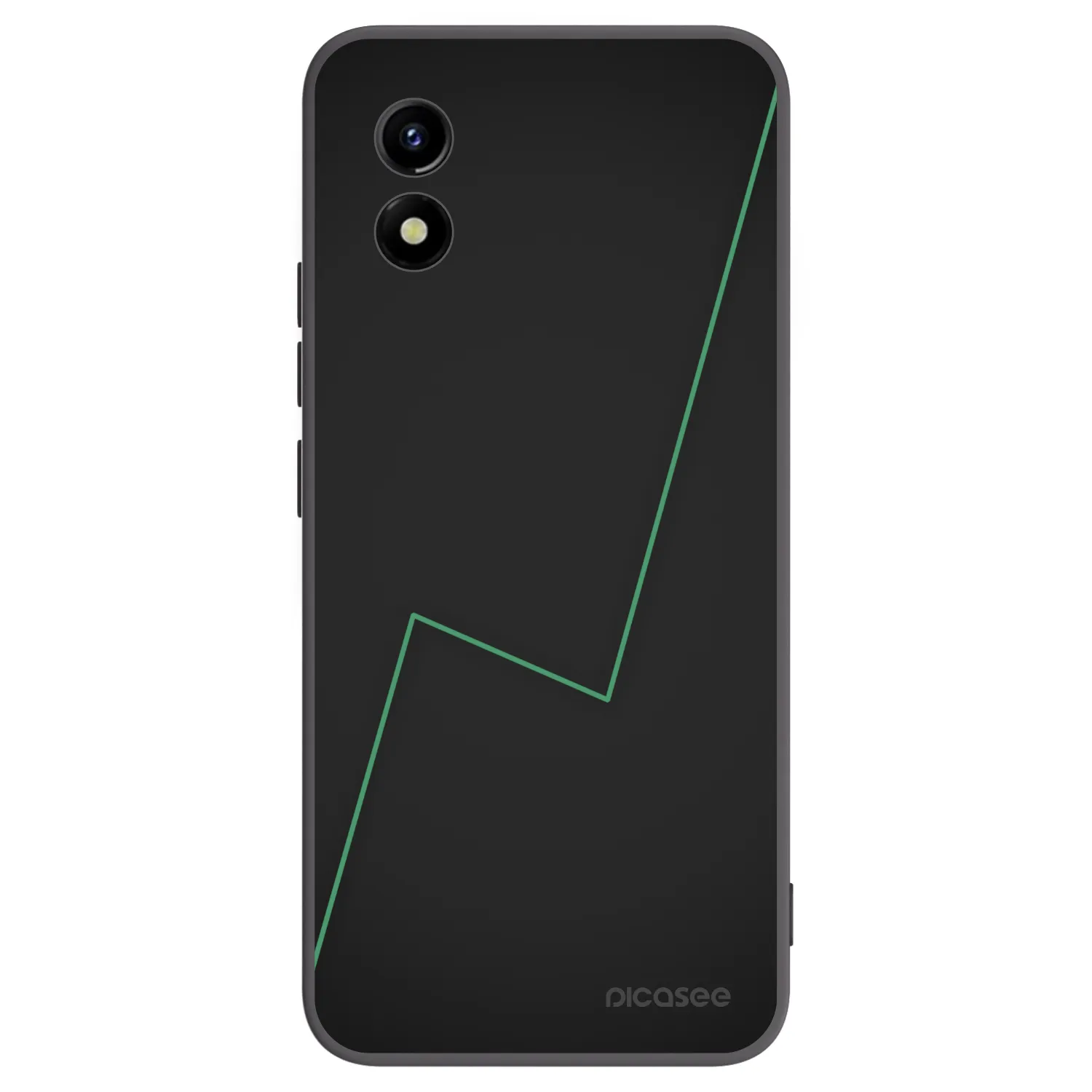 Picasee silikonový černý obal pro Vivo Y01 - Consistency