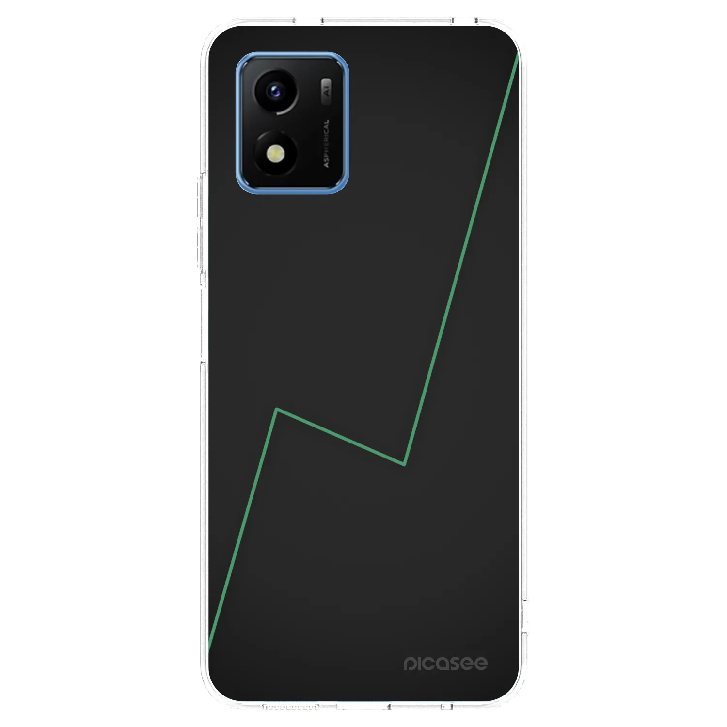 Picasee silikonový průhledný obal pro Vivo Y01 - Consistency