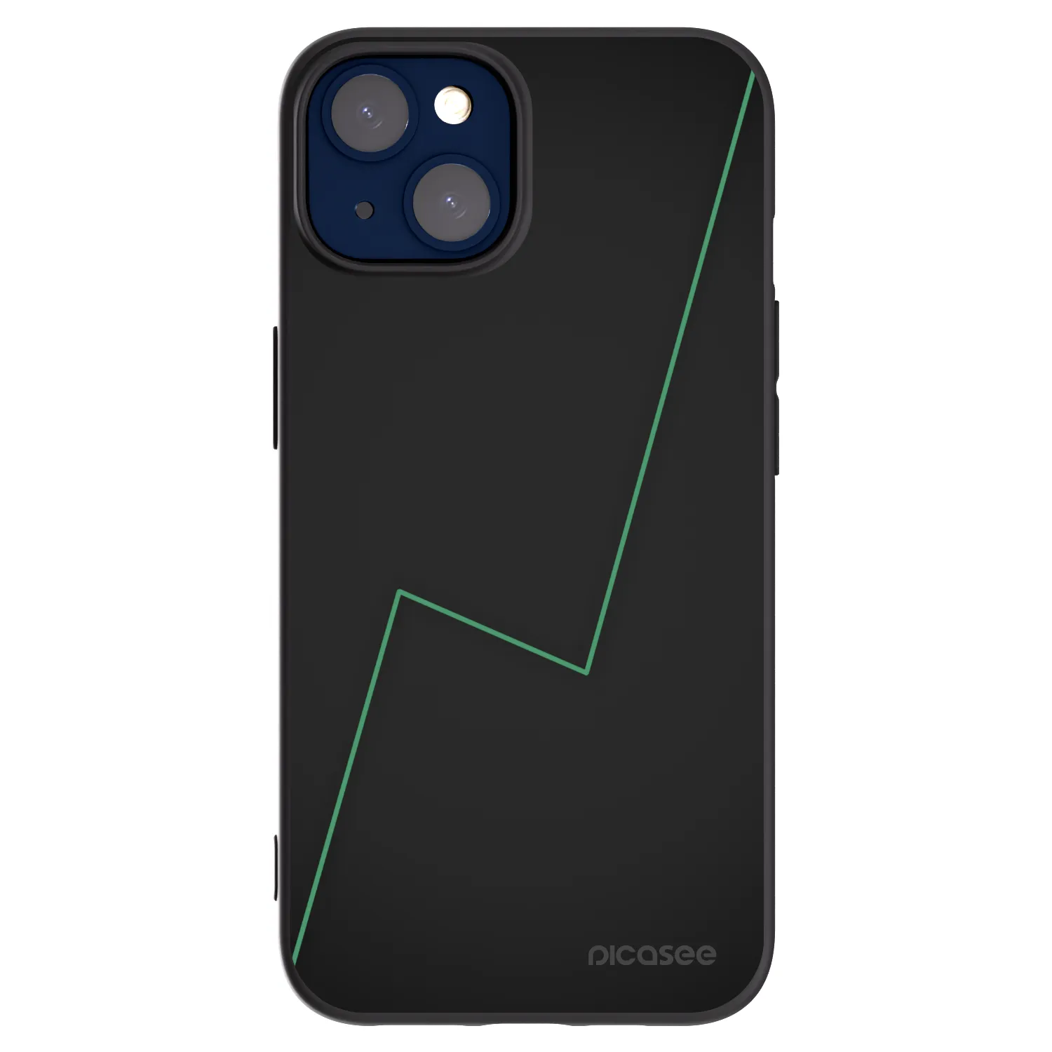Picasee silikonový černý obal pro Apple iPhone 14 - Consistency
