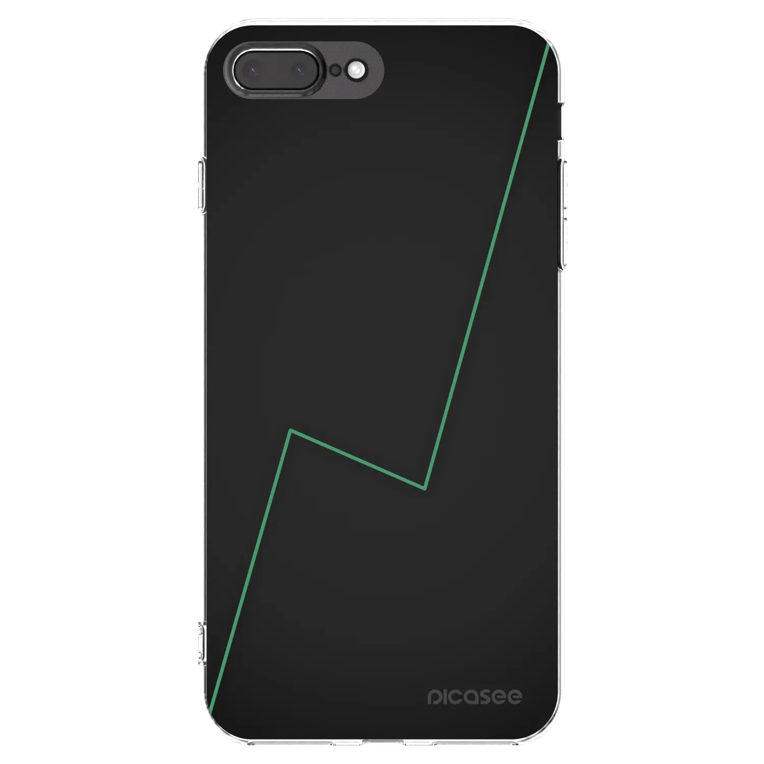 Picasee silikonový průhledný obal pro Apple iPhone 8 Plus - Consistency