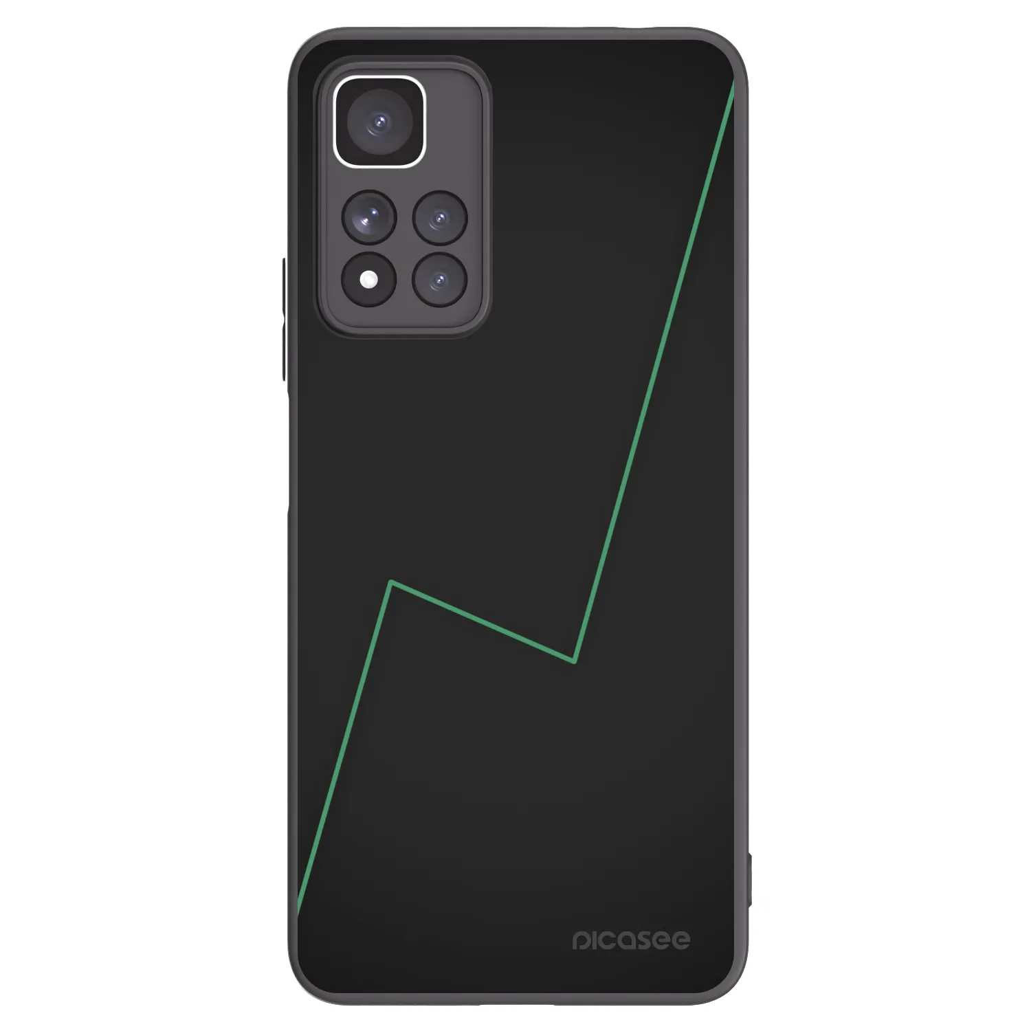 Picasee silikonový černý obal pro Xiaomi Redmi Note 11 Pro+ 5G - Consistency